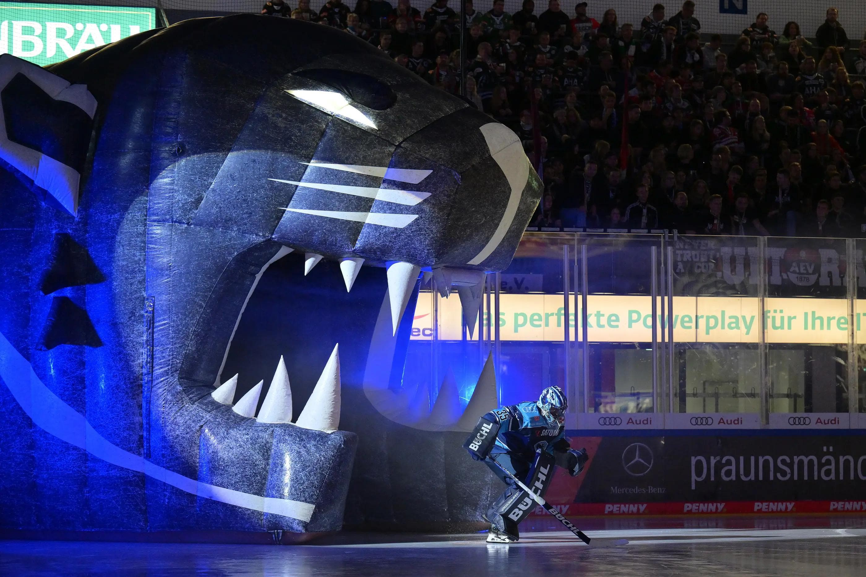 Heimspiel Nummer zehn in der laufenden Saison.
Foto: Johannes Traub/JT-Presse.de