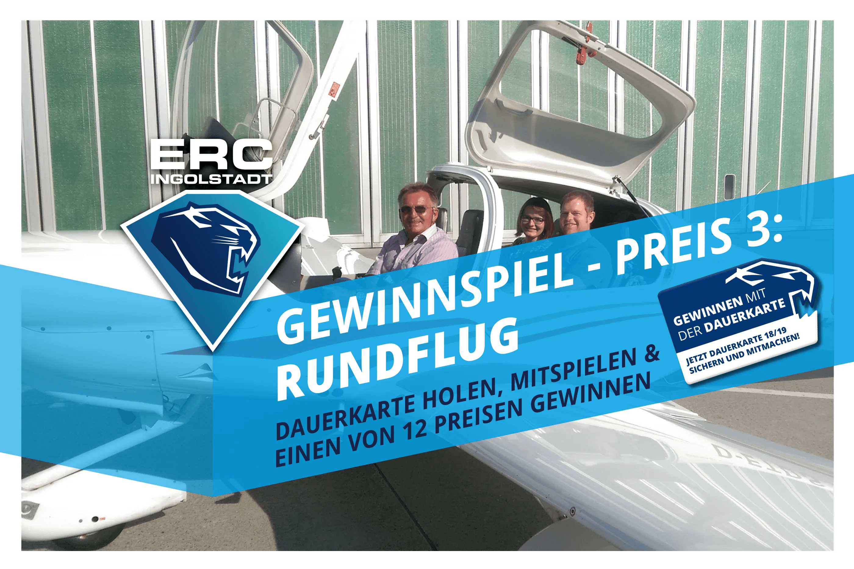 Dauerkartengewinnspiel - Rundflug