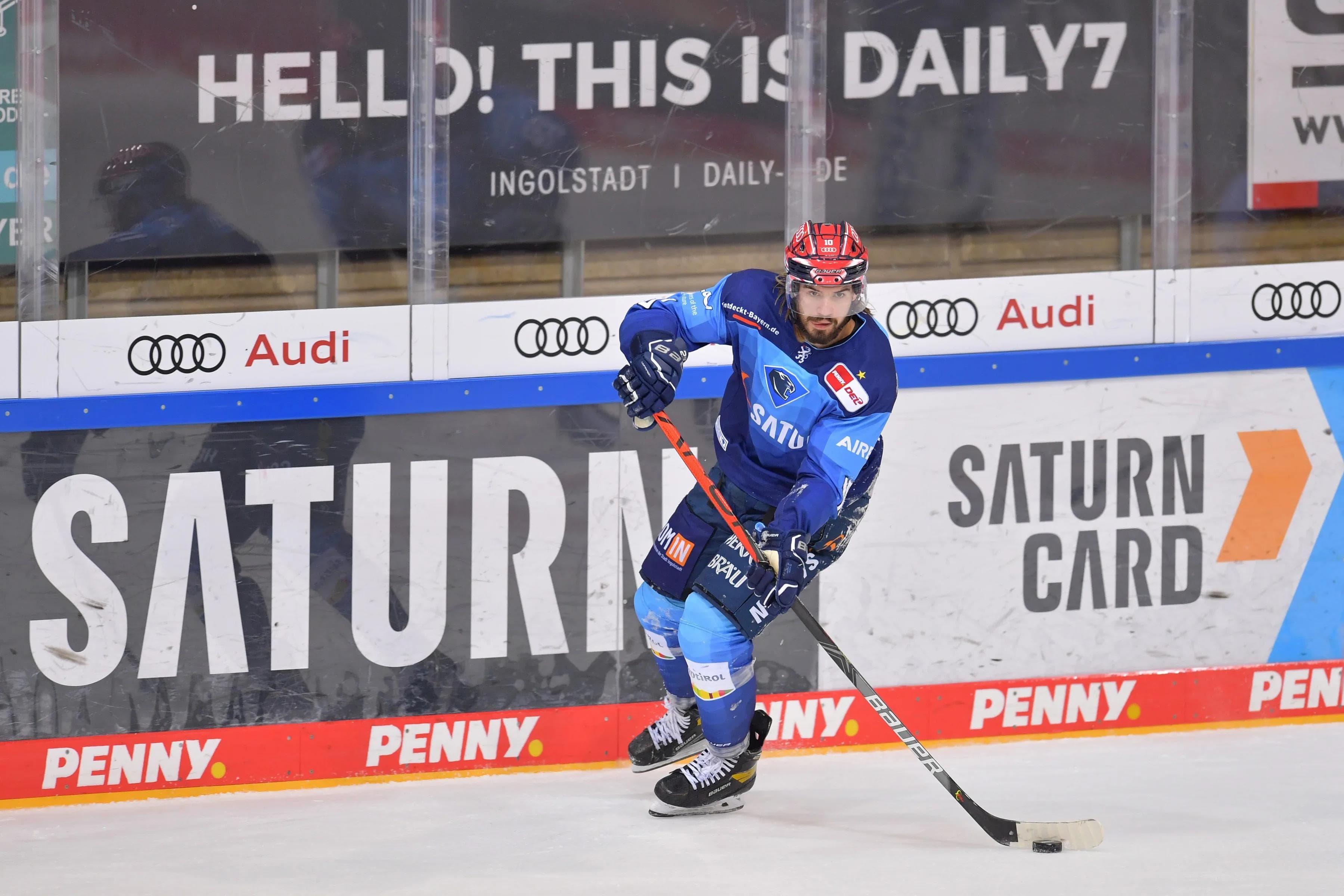 Mirko Höfflin bestreitet gegen Iserlohn sein 400. DEL-Spiel.
Foto: Johannes Traub/JT-Presse.de