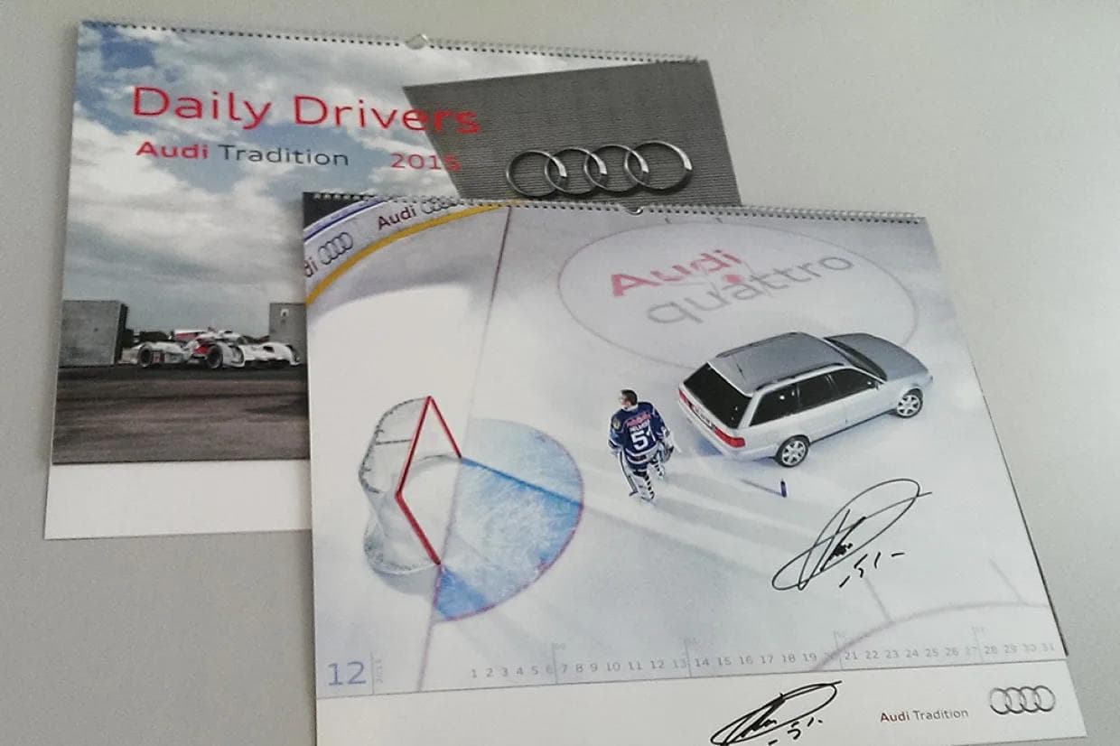 Der Daily Drivers Kalender 2015 mit Timo Pielmeier.