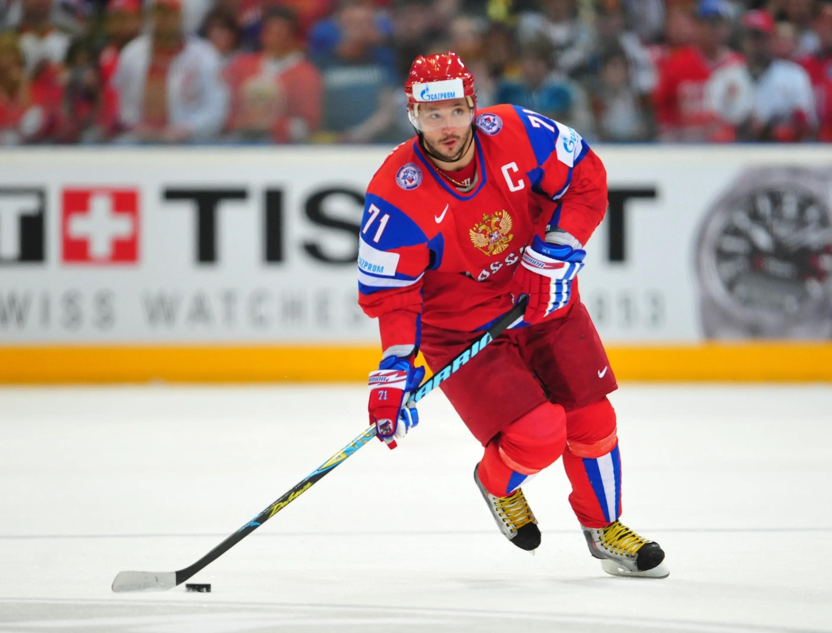 Ilya Kovalchuk ist einer der vielen Stars im heutigen WM-Finale. Er hat Russland bei dieser Weltmeisterschaft ins Turnier geführt. Foto: City Press