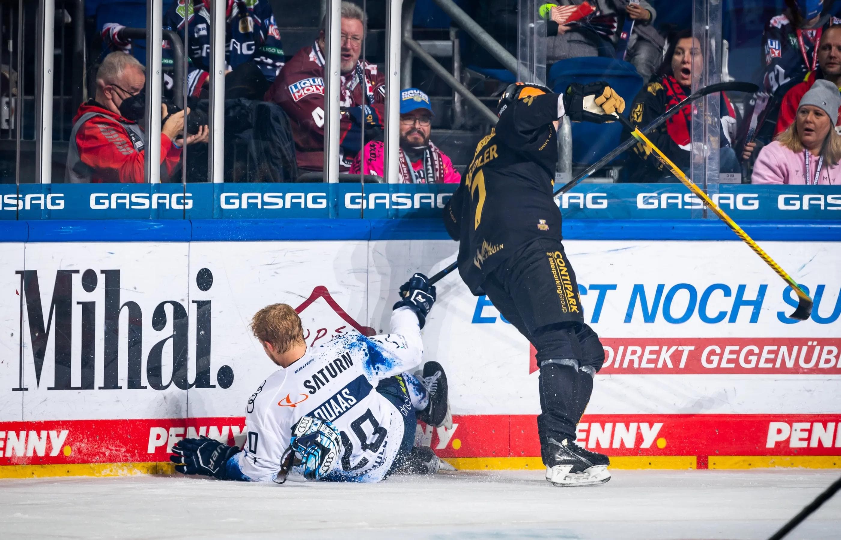 Die Panther unterlagen bei den Eisbären Berlin.
Foto: DEL-Photosharing