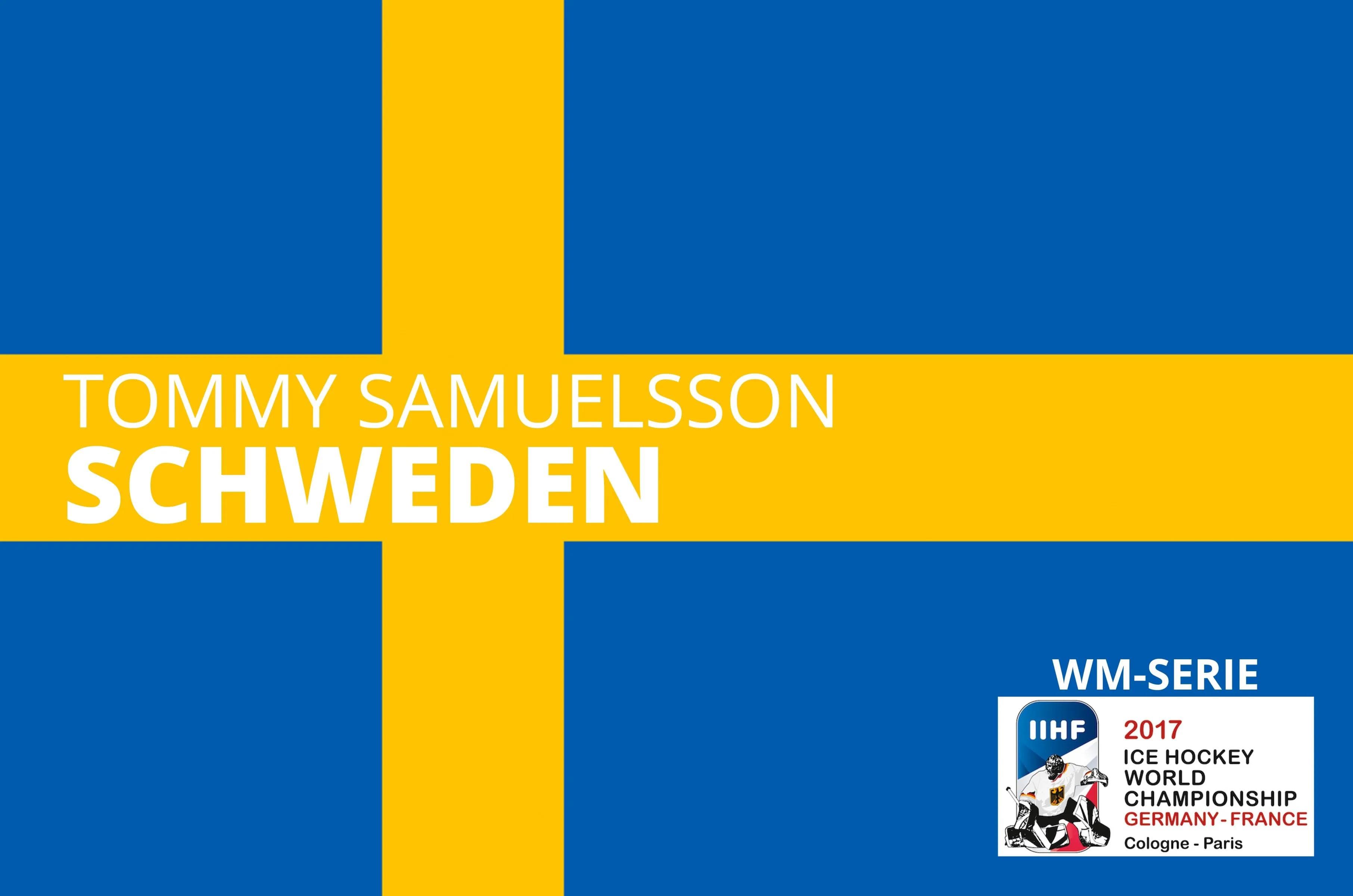 Tommy Samuelsson war als Spieler und Coach für Schweden bei Weltmeisterschaften.