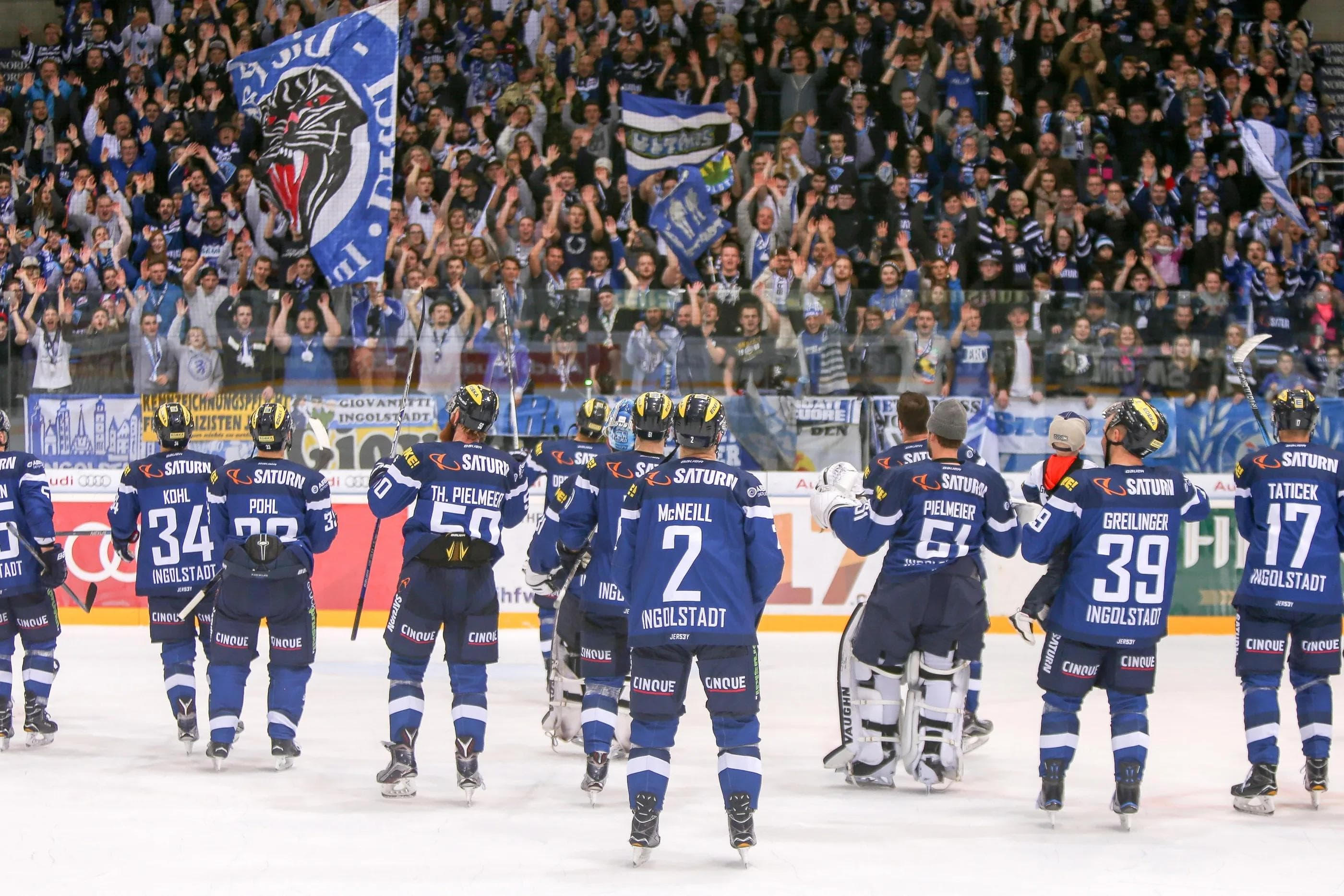 Die Panther freuen sich auf Ihre Unterstützung im Playoffkampf und auch in der neuen Saison. Foto: Jürgen Meyer / kbumm.de