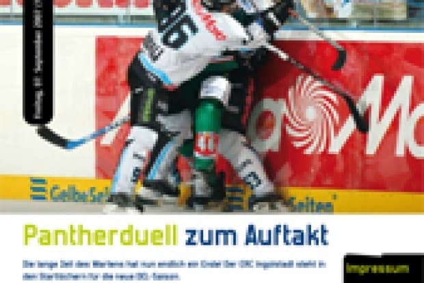 Die Panther aktuell erscheint zum Spiel gegen Augsburg im neuen Format.
