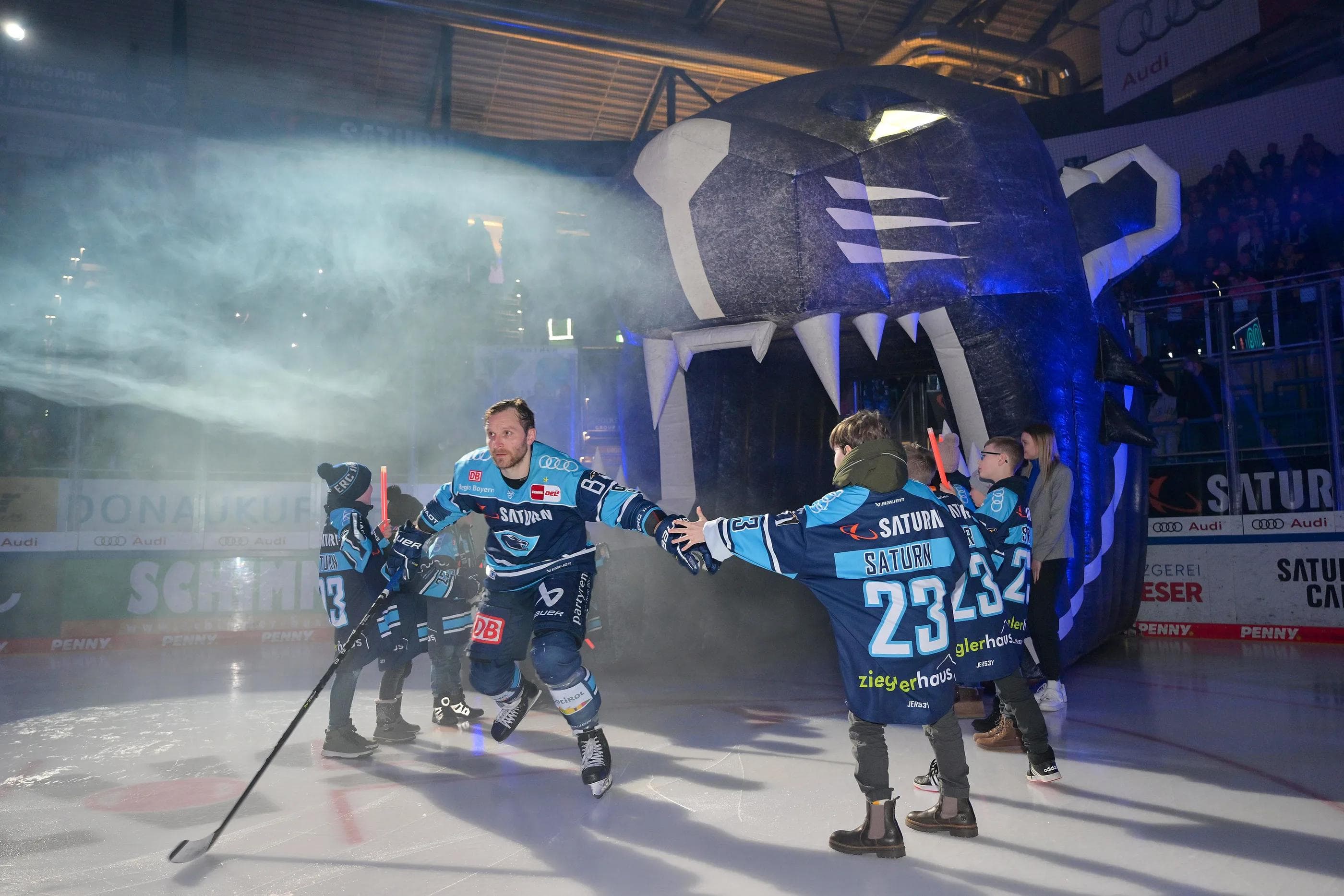 Endlich geht es los. Heute starten die Panther in die Playoffs!
Foto: Johannes Traub/JT-Presse.de