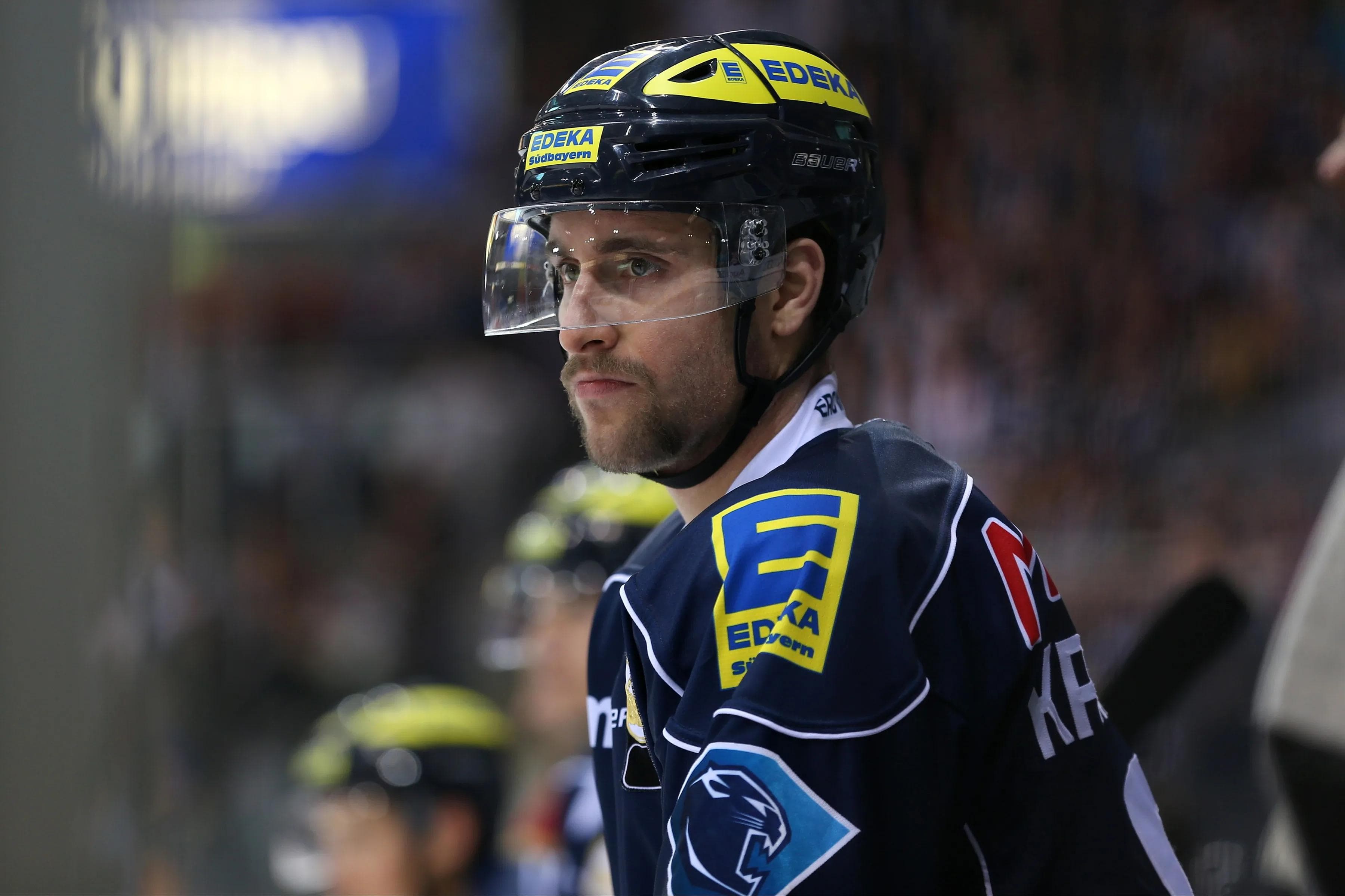 Stephan Kronthaler trug zum 9:2-Sieg des EV Landshut maßgeblich bei. Foto: Stefan Bösl / kbumm.de