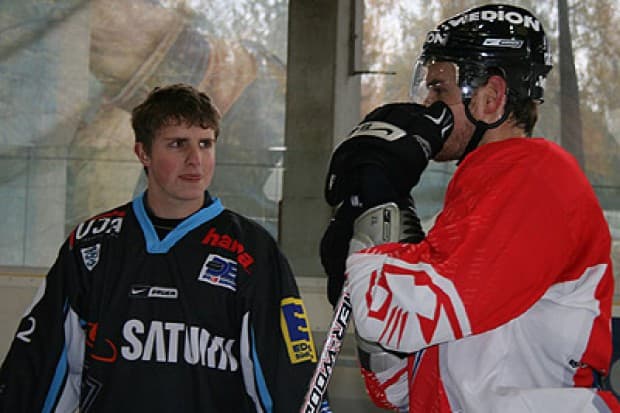 Tobias Schaible aus Neuburg trainierte mit den Panthern.