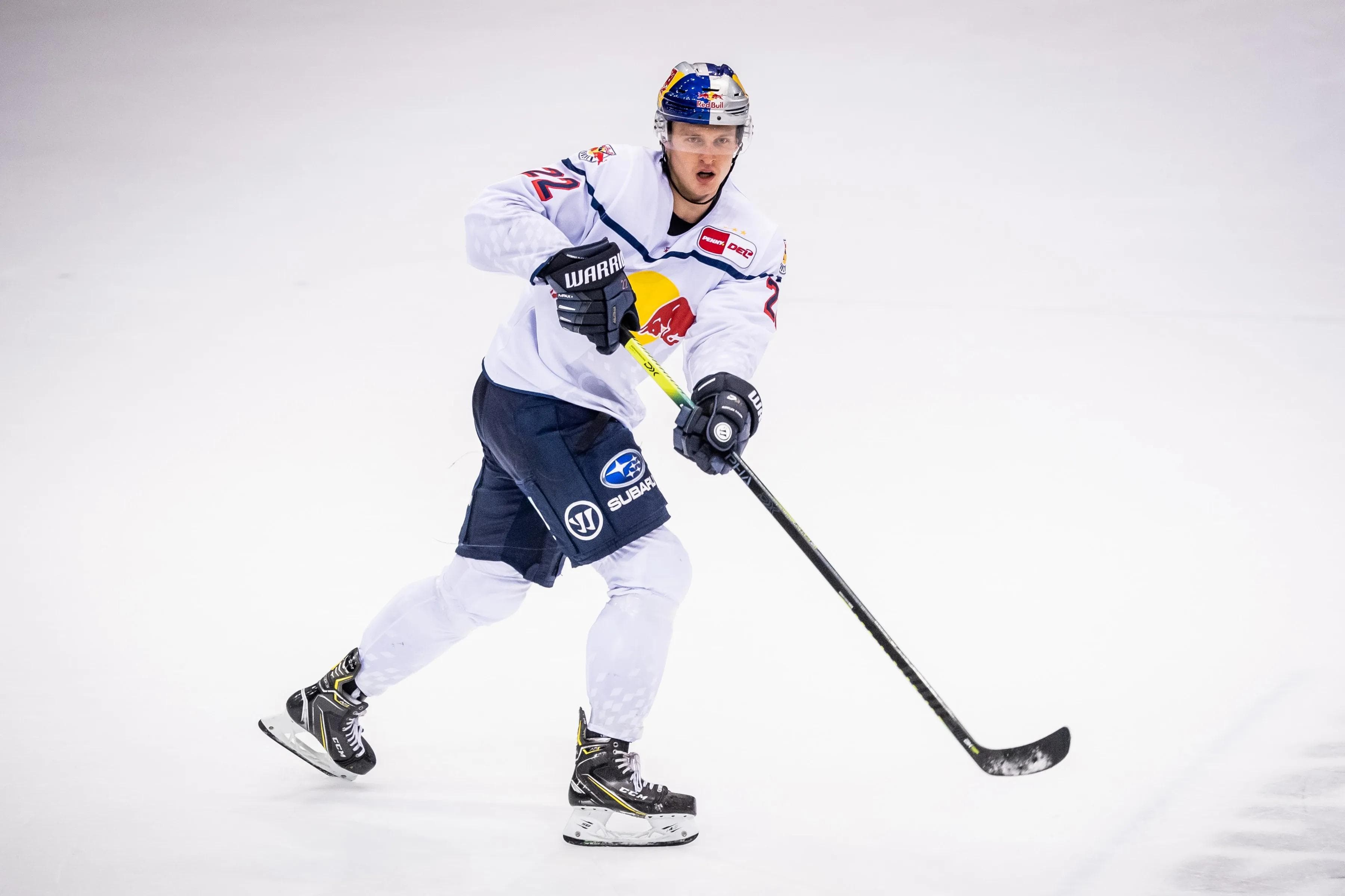 Emil Quaas kommt aus München und komplettiert die ERC-Abwehr.
Foto: City-Press