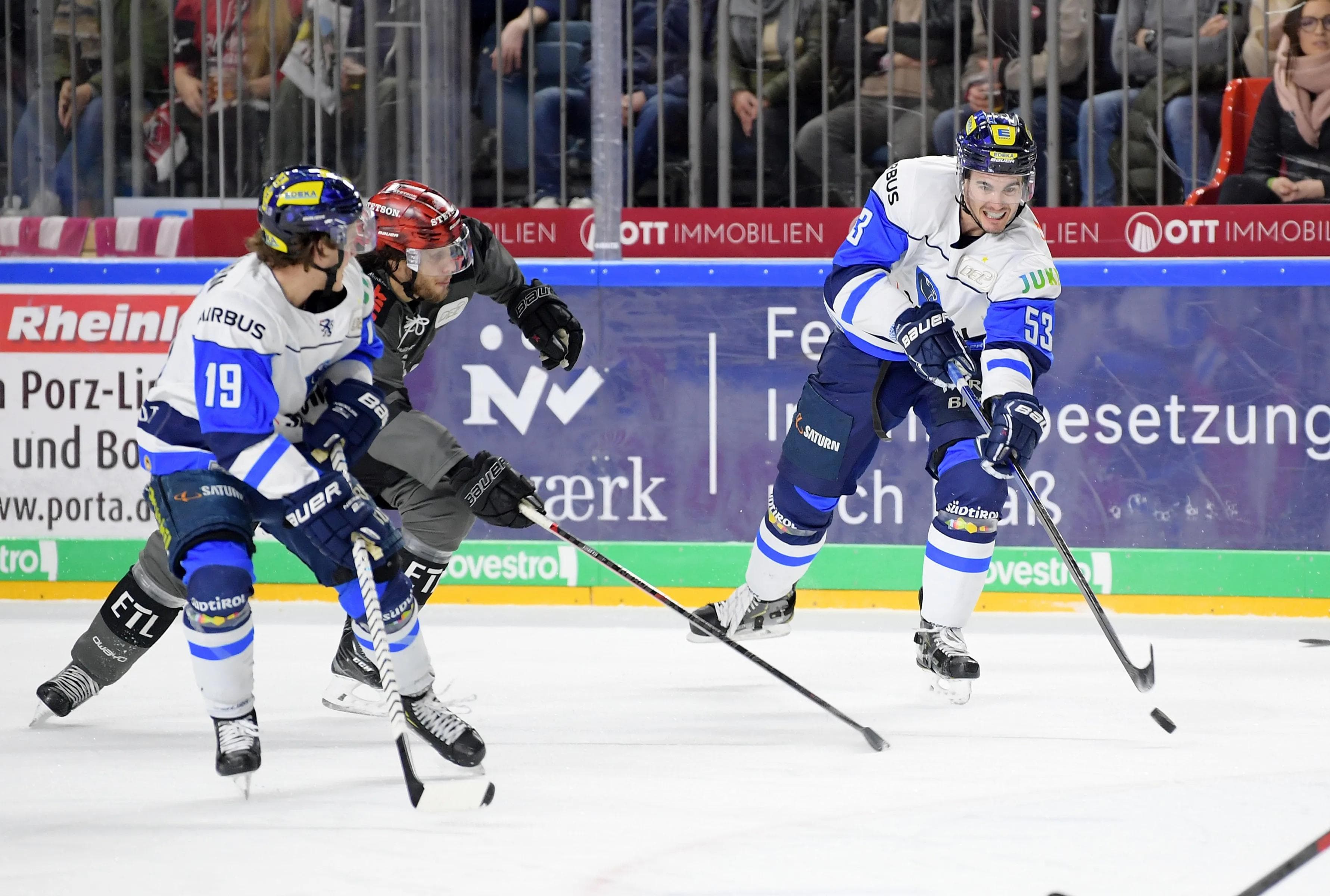 Im ersten Spiel brachten die Panther eine starke Leistung. Foto: Schäfer / DEL-Photosharing