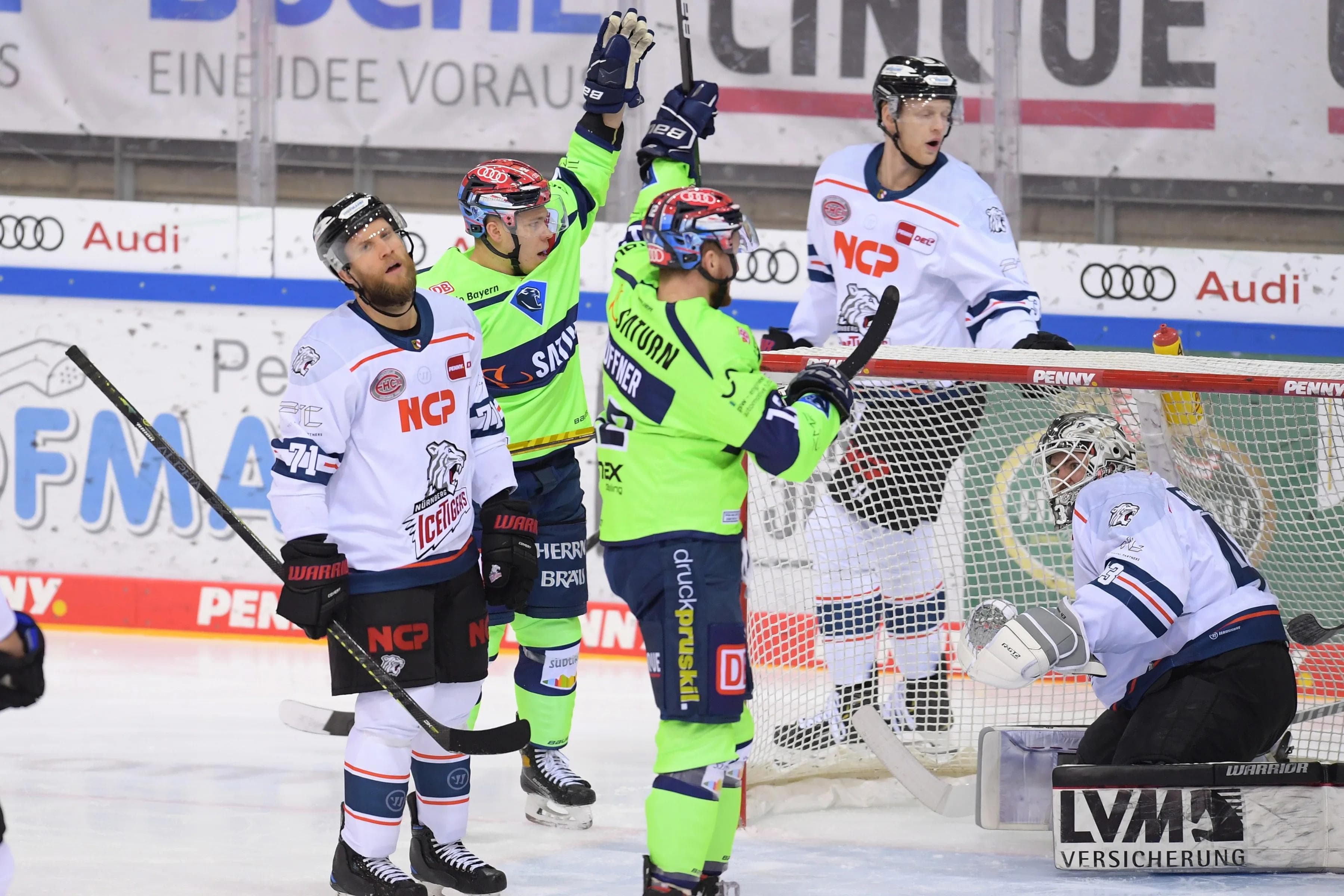 Acht Mal durften die Panther jubeln und erspielten damit knapp 2000 Euro für Goals for Kids.
Foto: Johannes Traub/JT-Presse.de