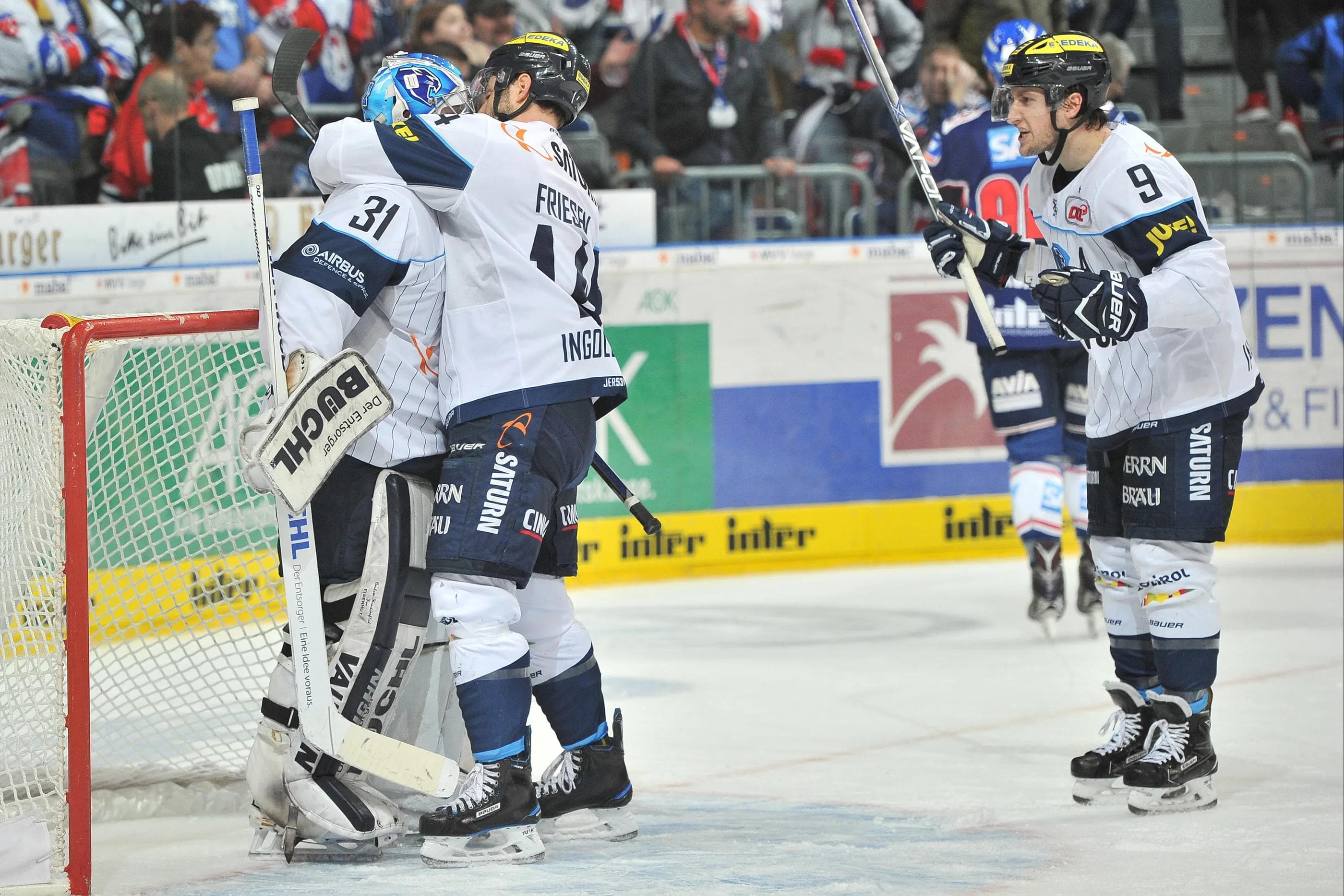 Die Panther siegten zu Null in Mannheim. Foto: Johannes Traub / st-foto.de