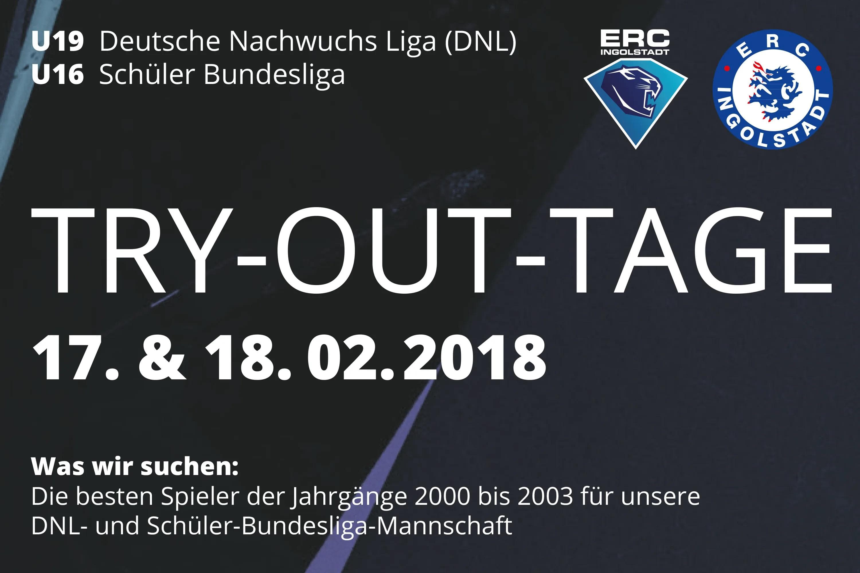 Try-out-Tage im ERC-Nachwuchs