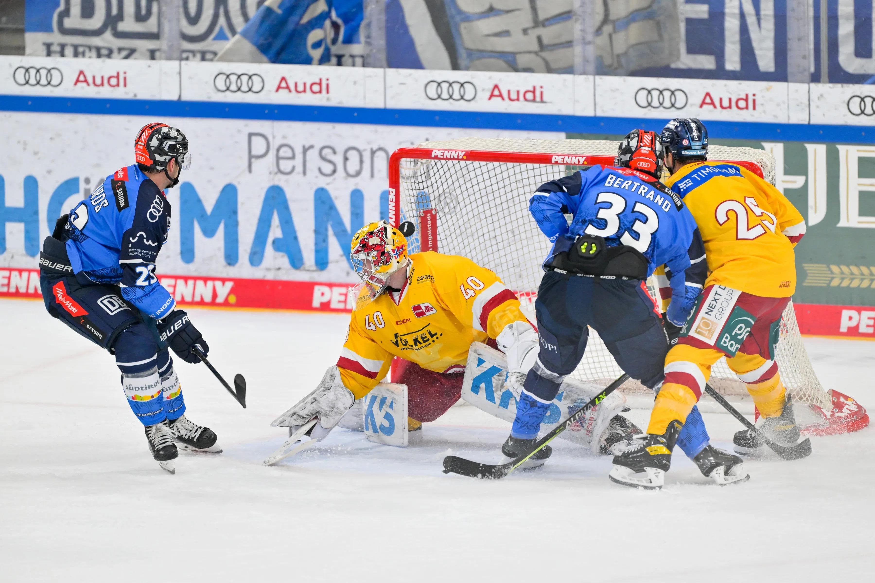 Das Siegtor in der Overtime.
Foto: Johannes Traub/JT-Presse.de
