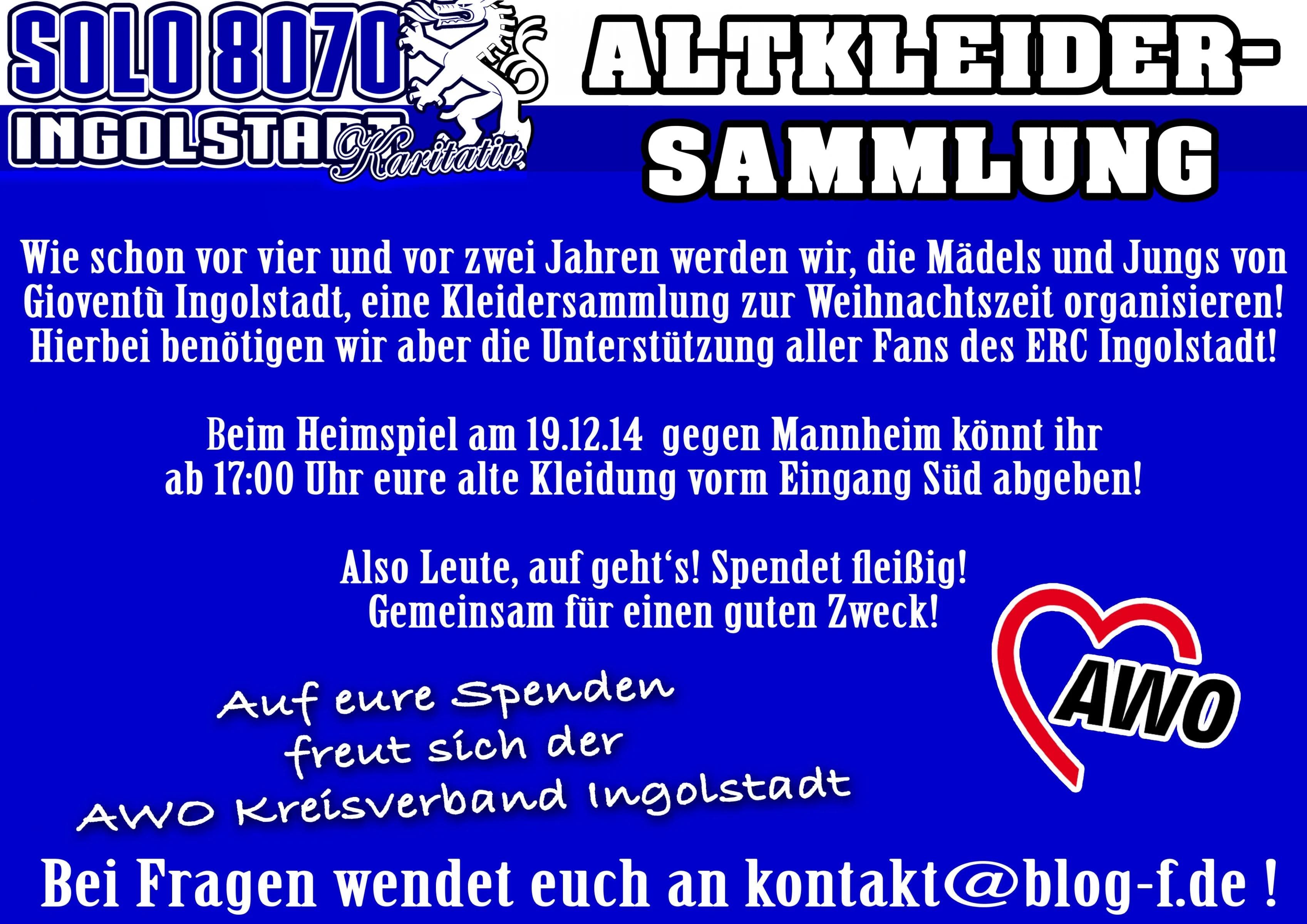 Altkleidersammlung der Gioventu