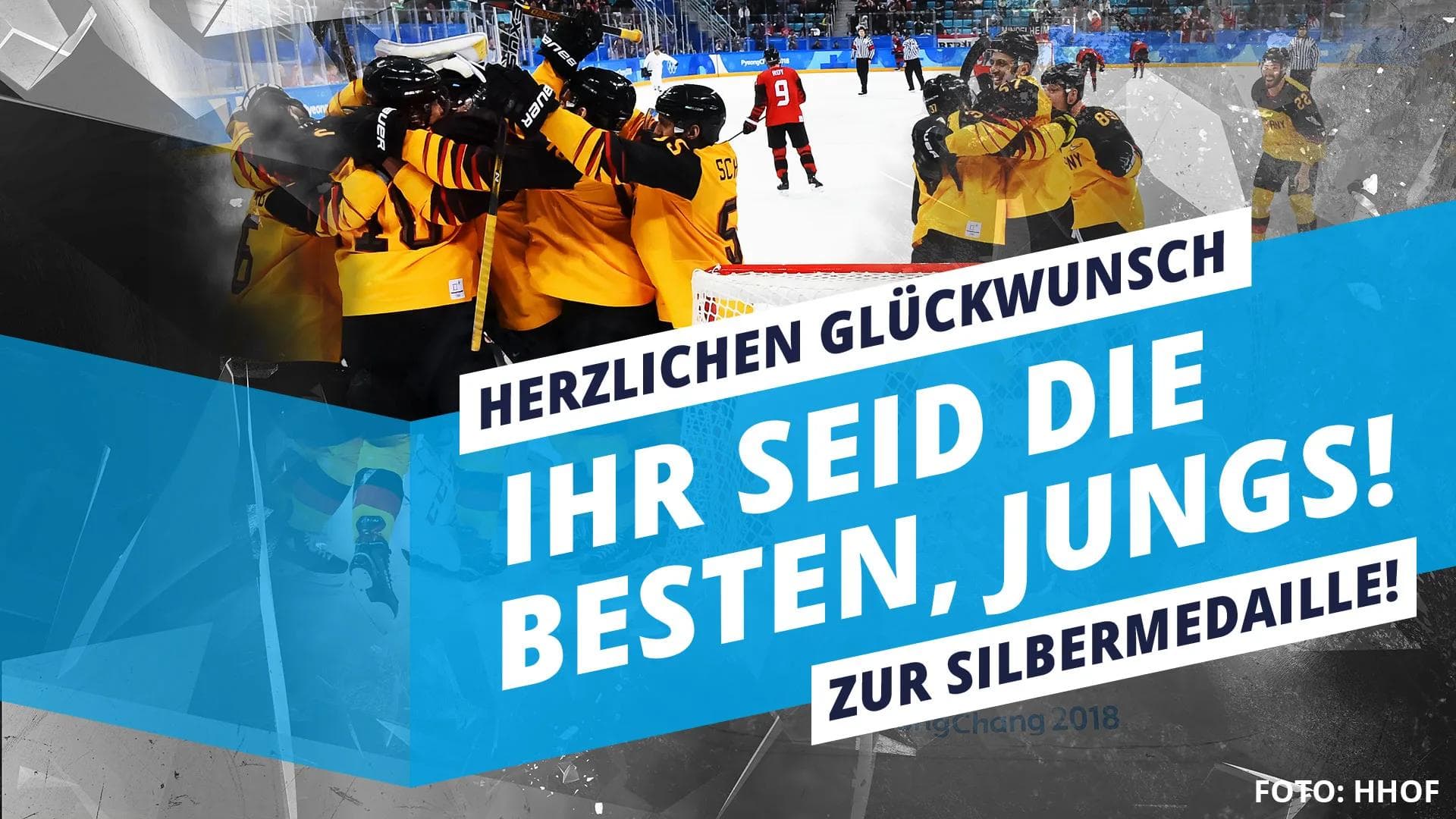 Herzlichen Glückwunsch zur olympischen Silbermedaille. 

Foto: HHof