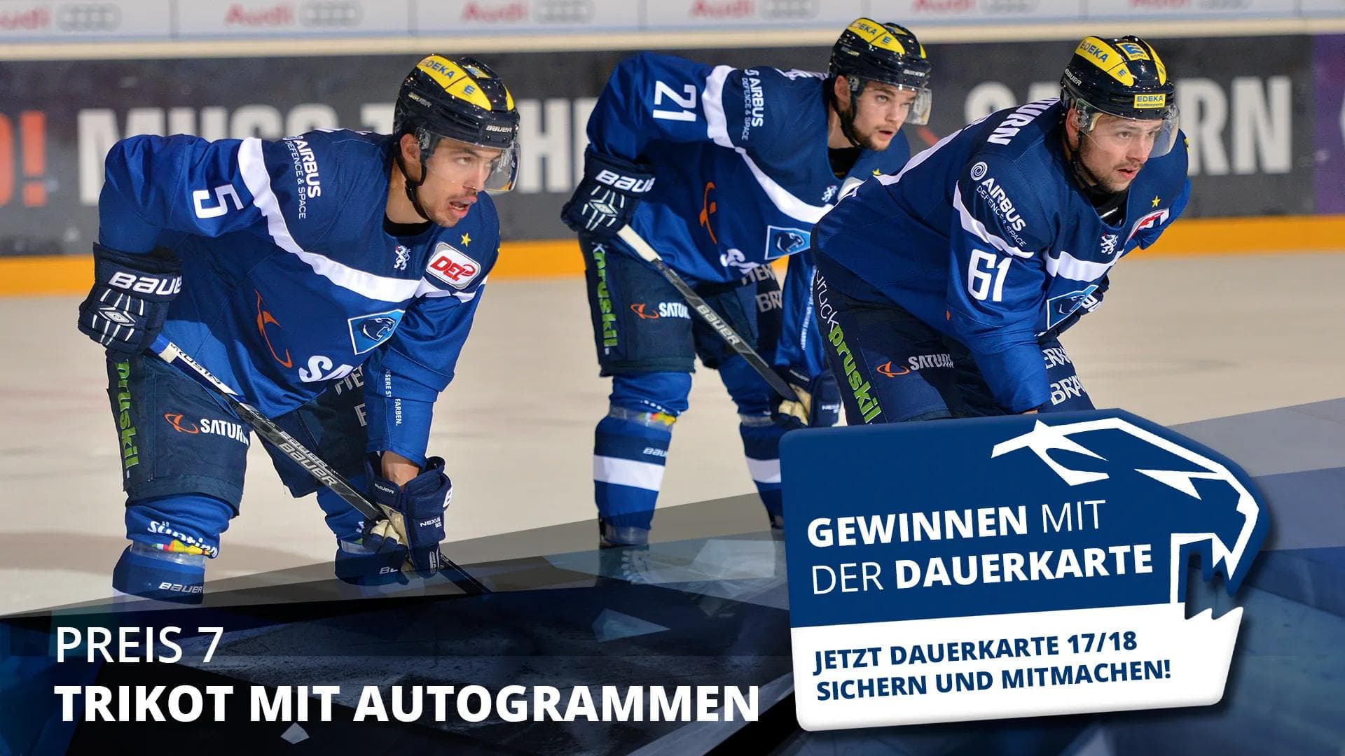 Wer ist Ihr Lieblingsspieler? Mit der Dauerkarte können Sie gleich ein Trikot mit seiner Nummer gewinnen.