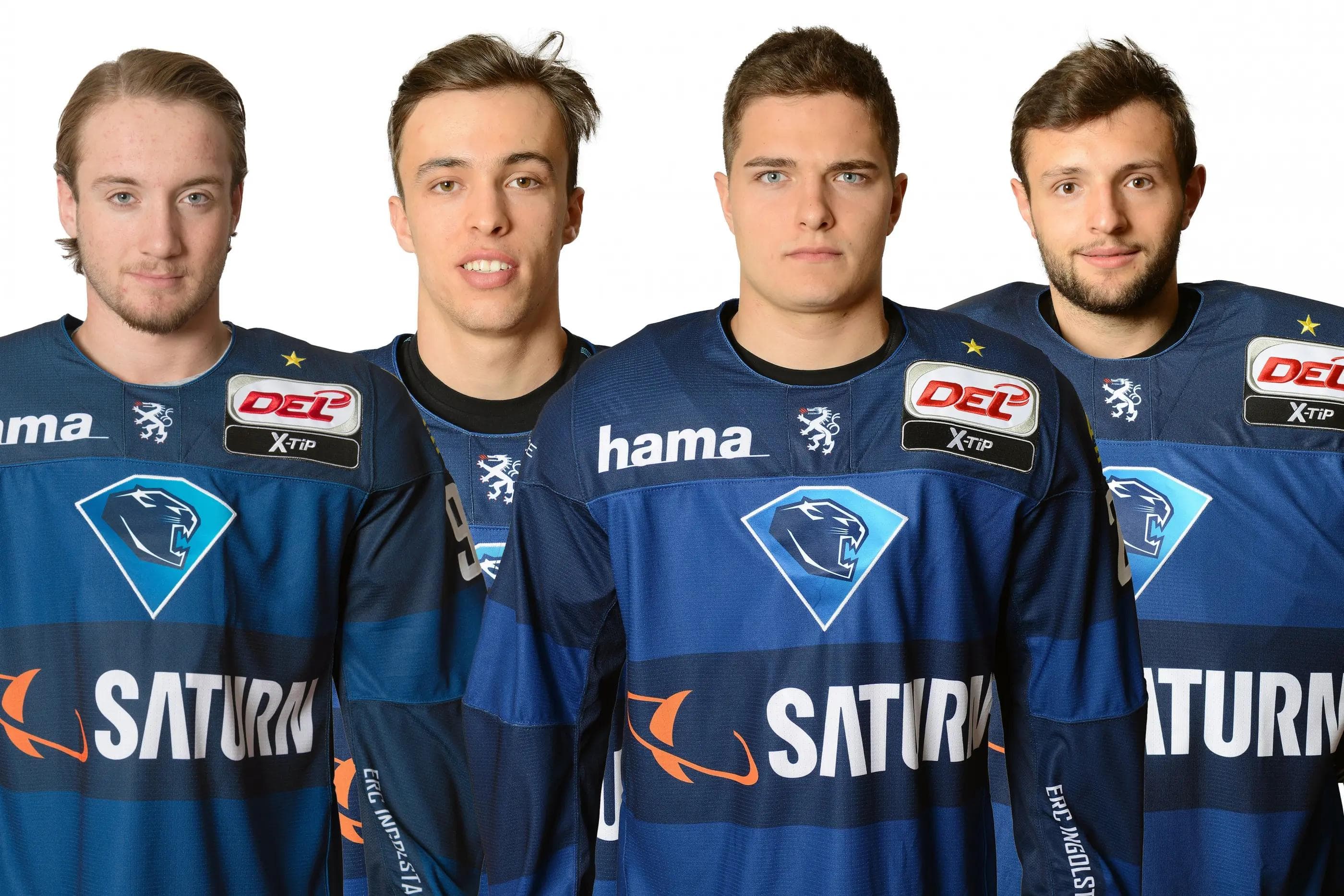 Vier Talente im Einsatz (von links): Simon Schütz, Fabio Wagner, Marc Schmidpeter und Marco Eisenhut.