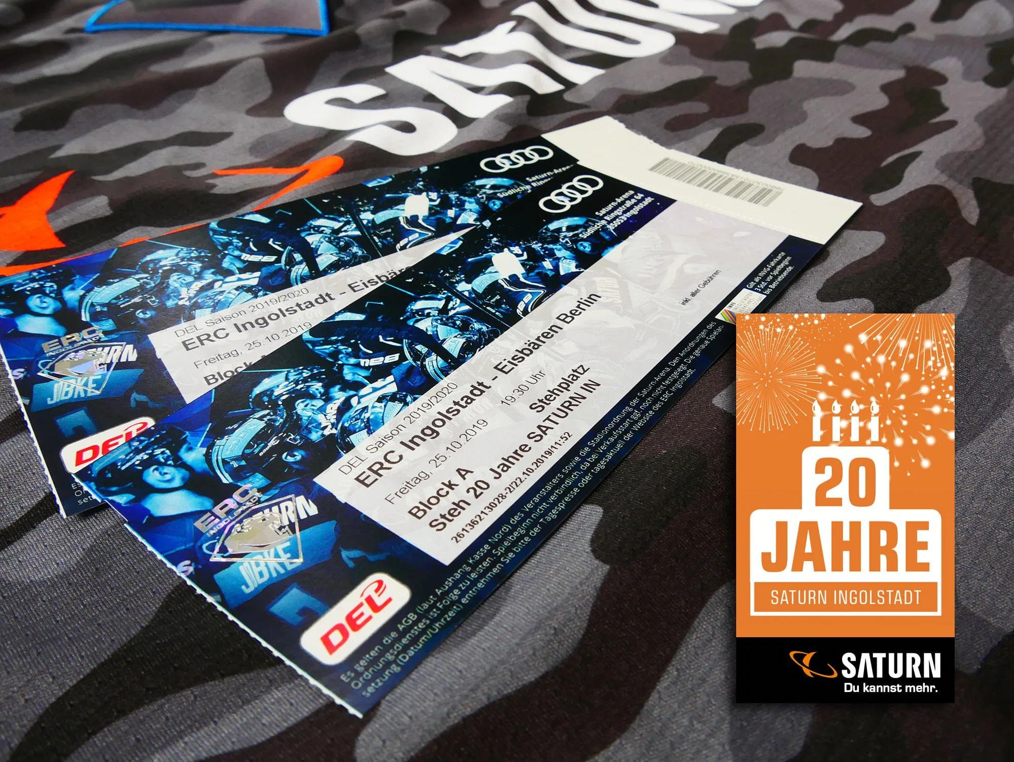 Zum 20. Geburtstag des SATURN am Westpark gibt es am Mittwoch zwei Stehplatztickets für 20 Euro.