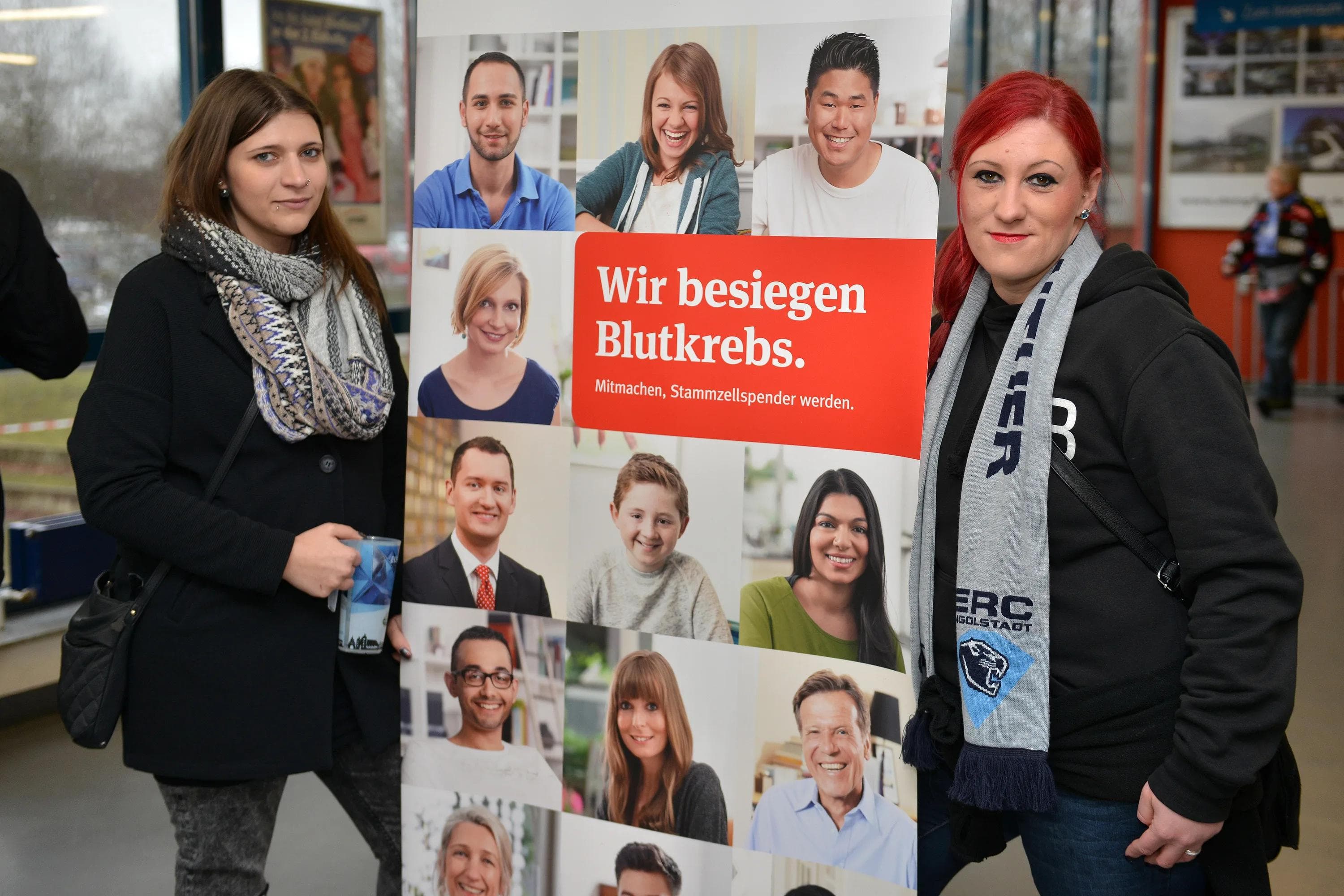 "Wir besiegen Blutkrebs" ist das langfristige Motto der DKMS. Foto: ST-Foto.de / Johannes TRAUB