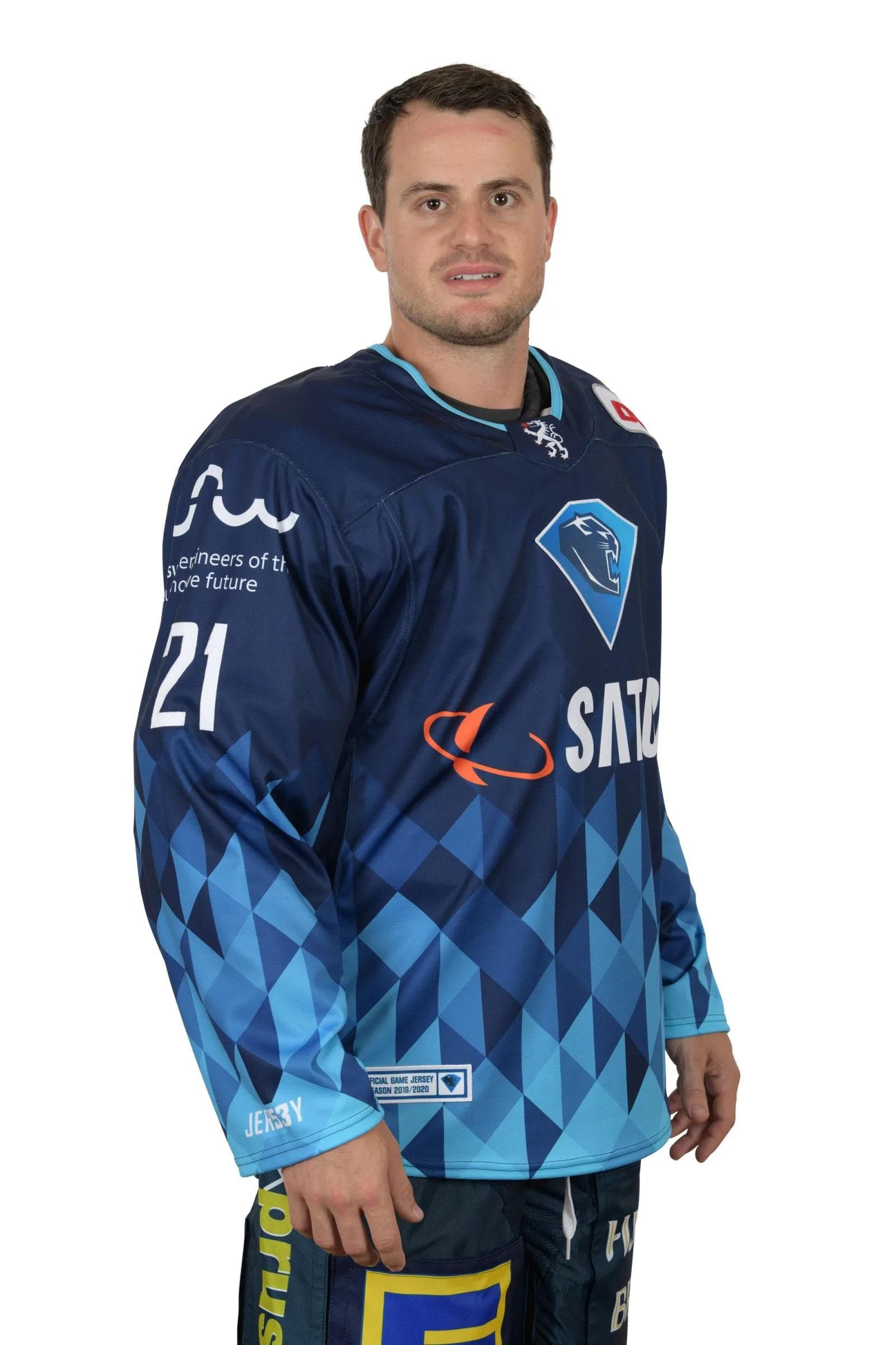 Neuzugang Wayne Simpson im ERC-Trikot. Foto: JT-Presse.de/Traub.