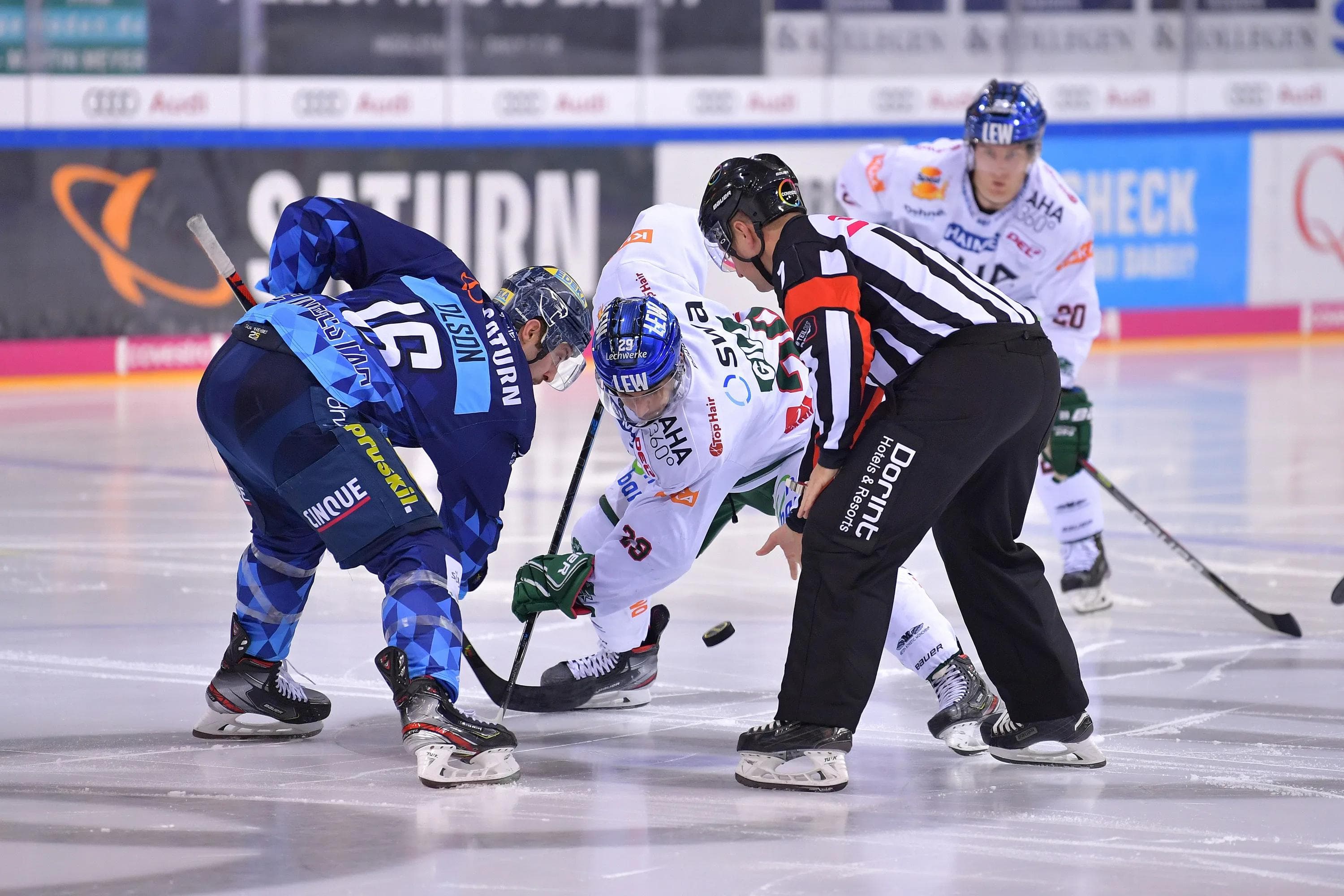 Am 13. November soll der Puck für die DEL-Saison 2020/21 fallen.
Foto: Johannes TRAUB / JT-Presse.de