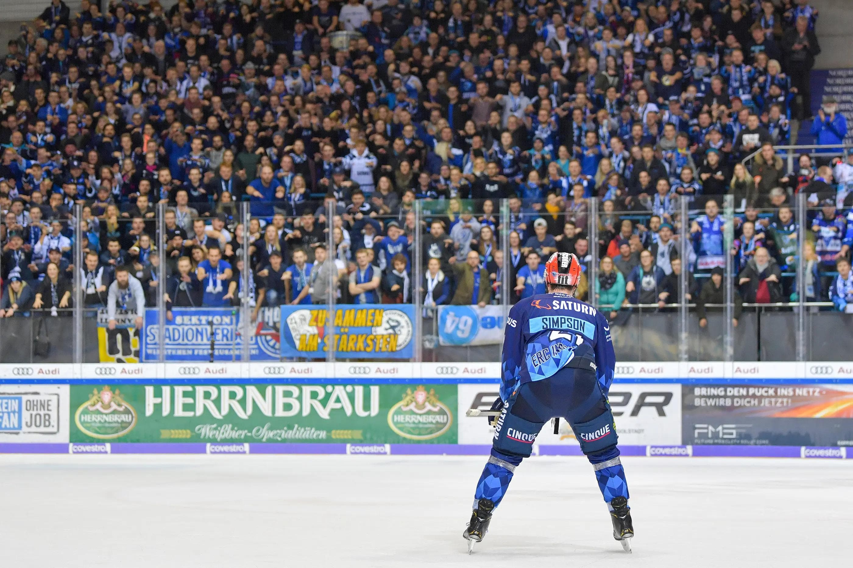 Wayne Simpson und die Panther freuen sich auf das erste Spiel vor Zuschauern seit knapp eineinhalb Jahren.
Foto: Johannes TRAUB / JT-Presse.de