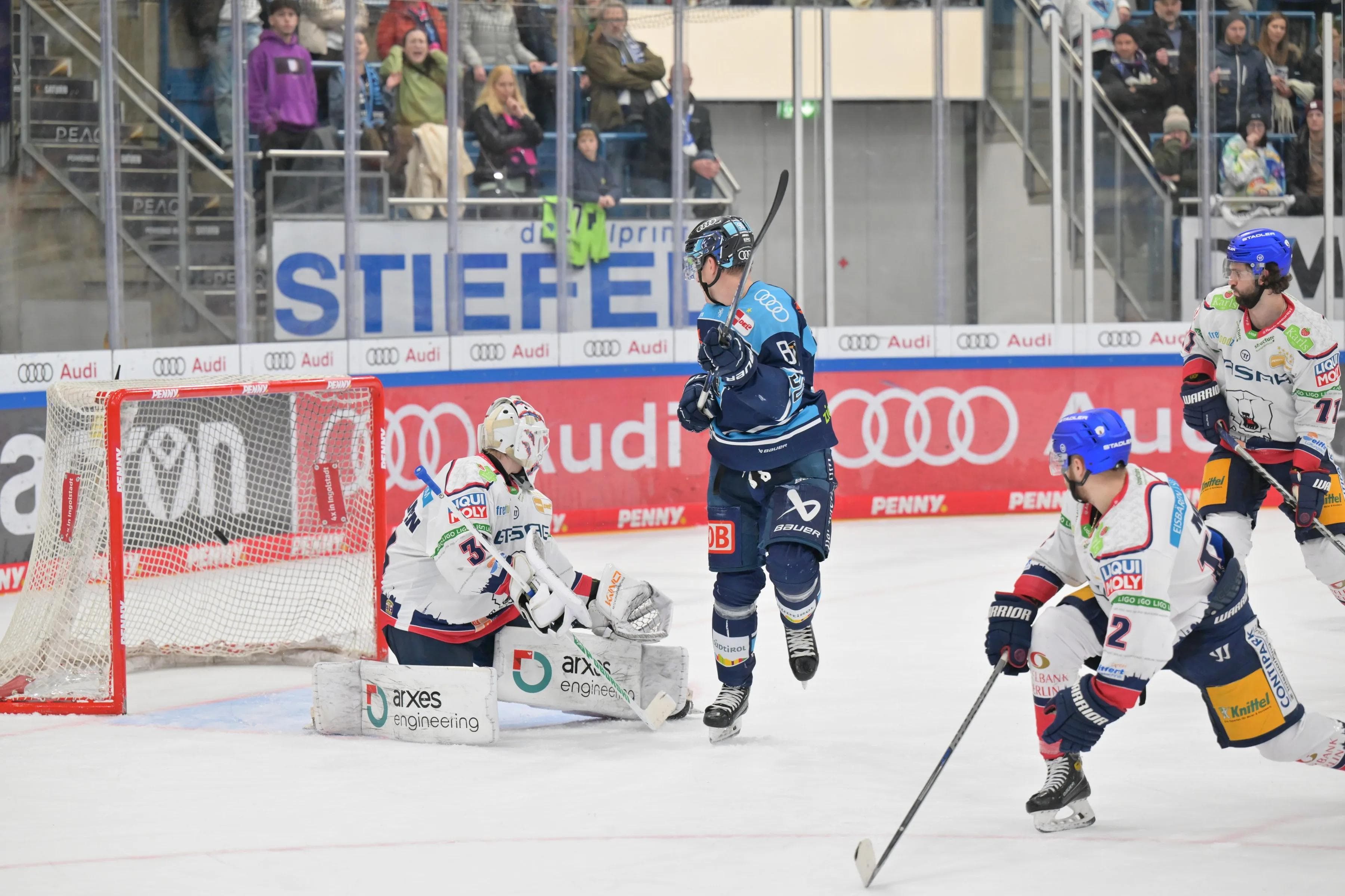Der zweite Ingolstädter Treffer war laut Trainer Mark French der Wendepunkt.
Foto: Johannes Traub/JT-Presse.de