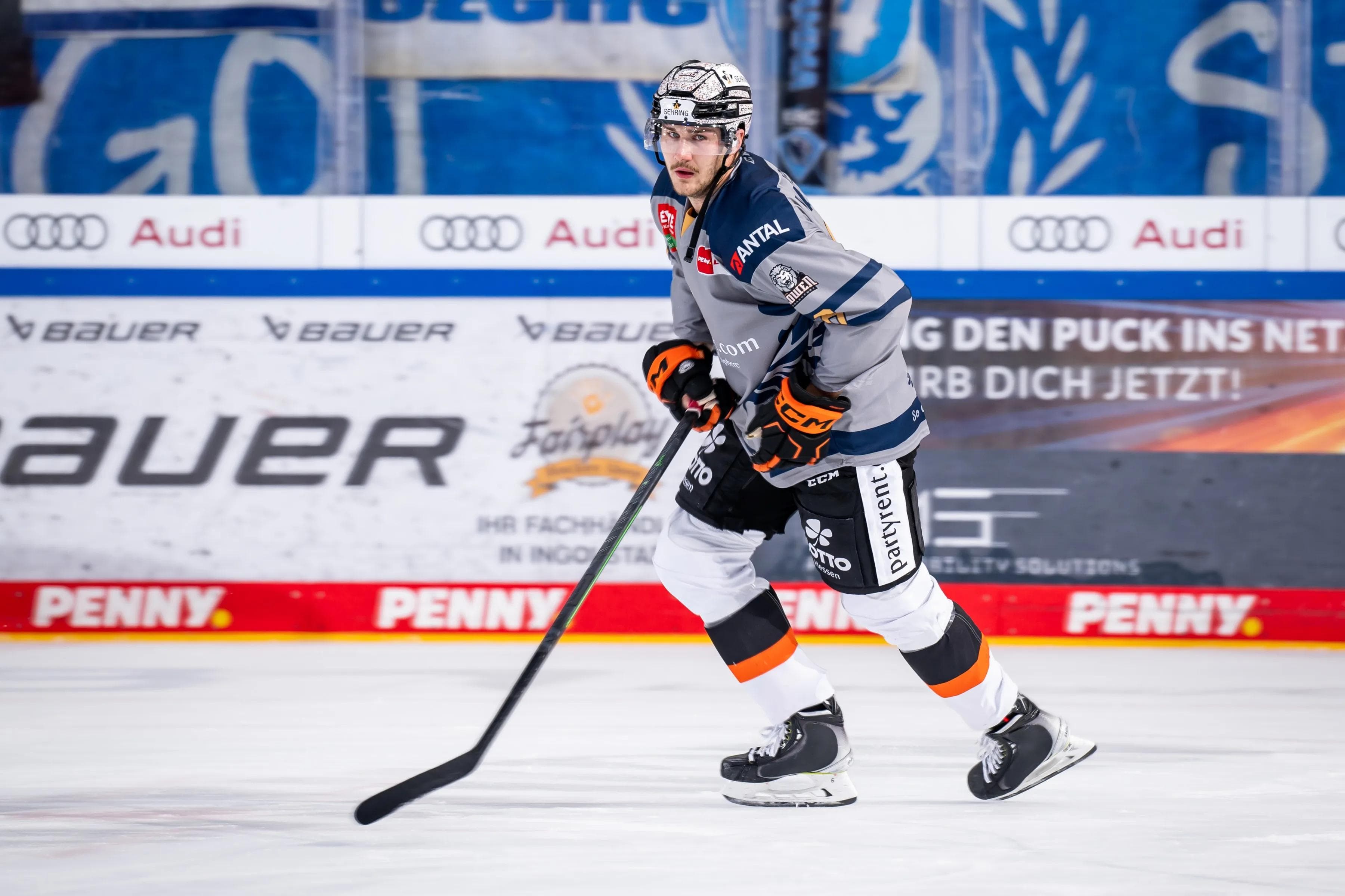 Kevin Maginot läuft in der SATURN-Arena künftig im Panther-Trikot auf.
Foto: City-Press