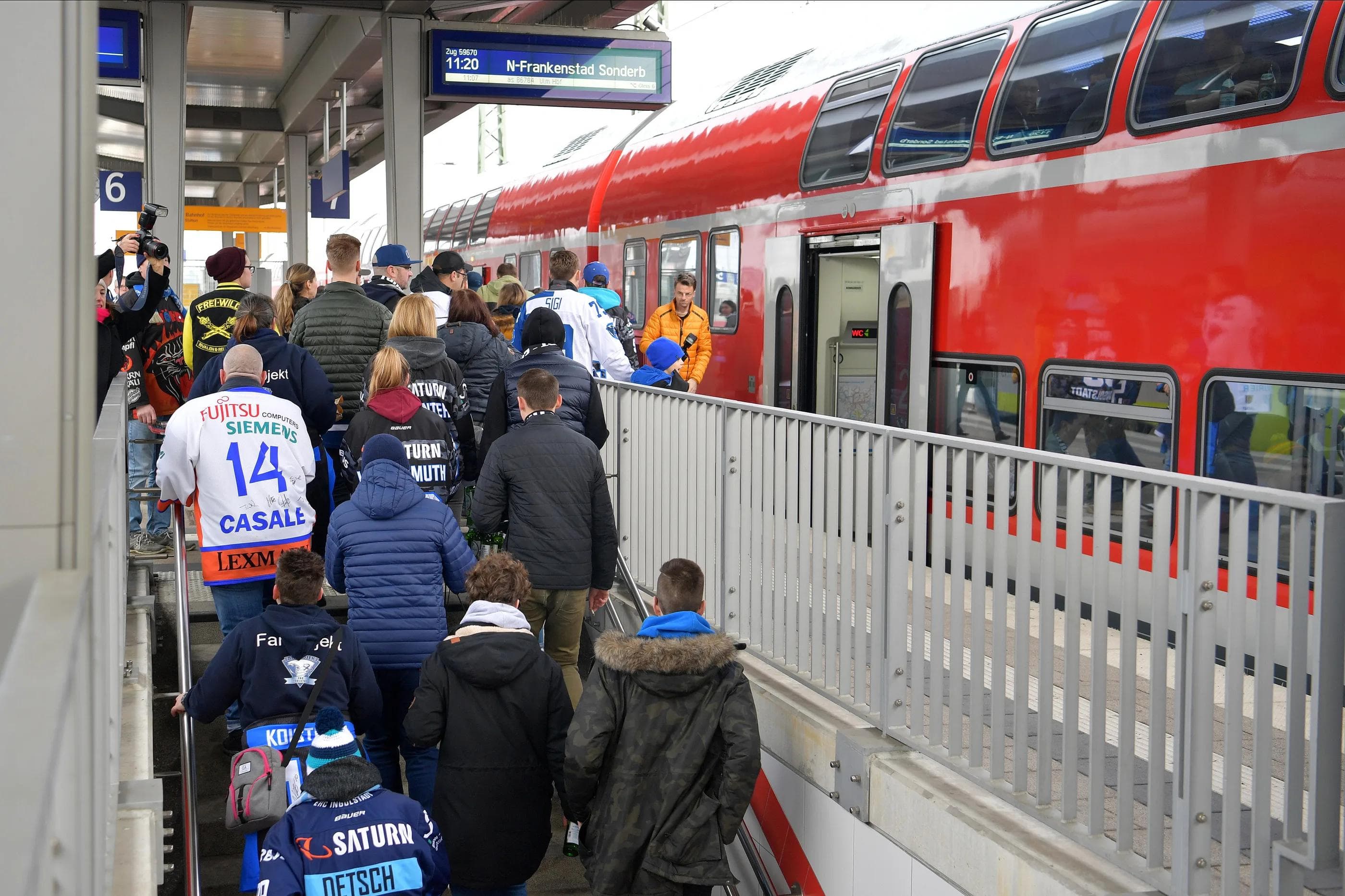 Mit dem exklusiven München-Nürnberg-Express geht es am 22. Januar zum Auswärtsspiel nach München.
Foto: Johannes TRAUB / JT-Presse.de