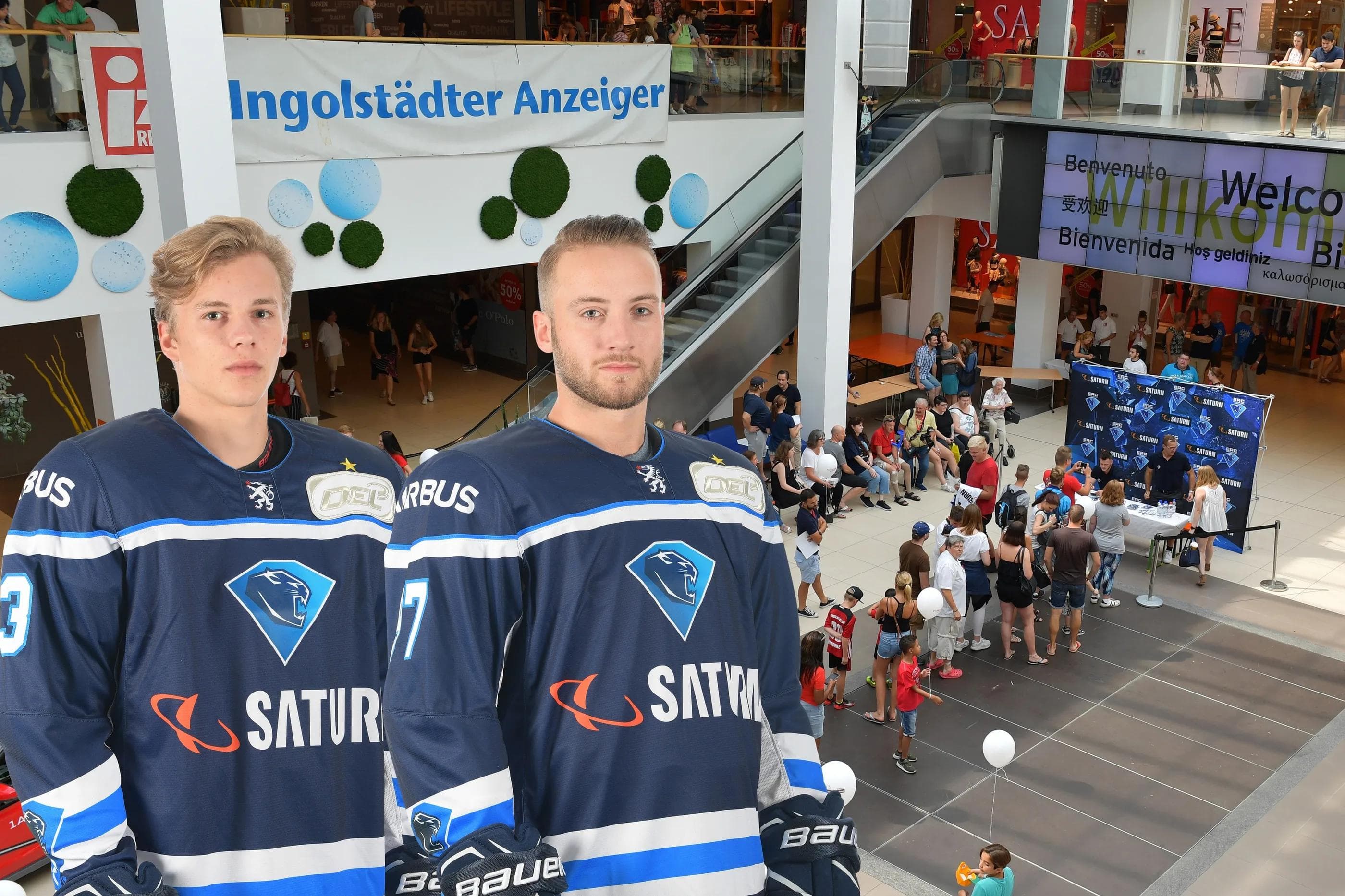 Tim Wohlgemuth und Simon Schütz sind am Samstag beim iz Familientag. Foto: JT-Presse.de / Johannes TRAUB