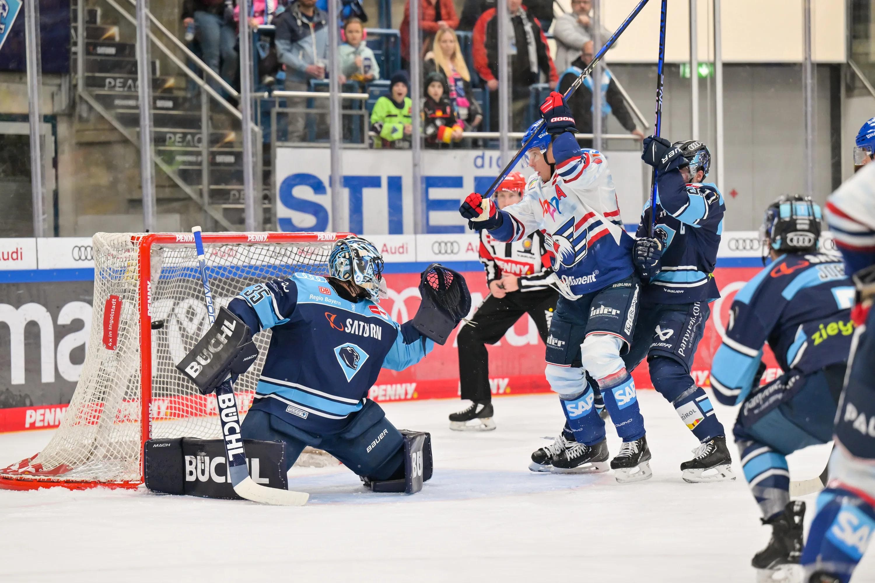 Mannheim war am Ende die abgezocktere Mannschaft und verwertete die Chancen eiskalt.
Foto: Johannes Traub/JT-Presse.de