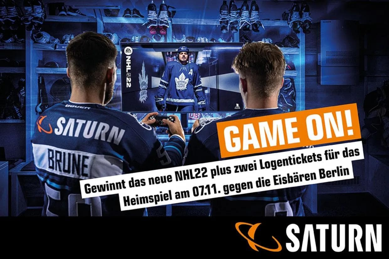 Mit SATURN zehn der brandneuen NHL22-Games gewinnen.