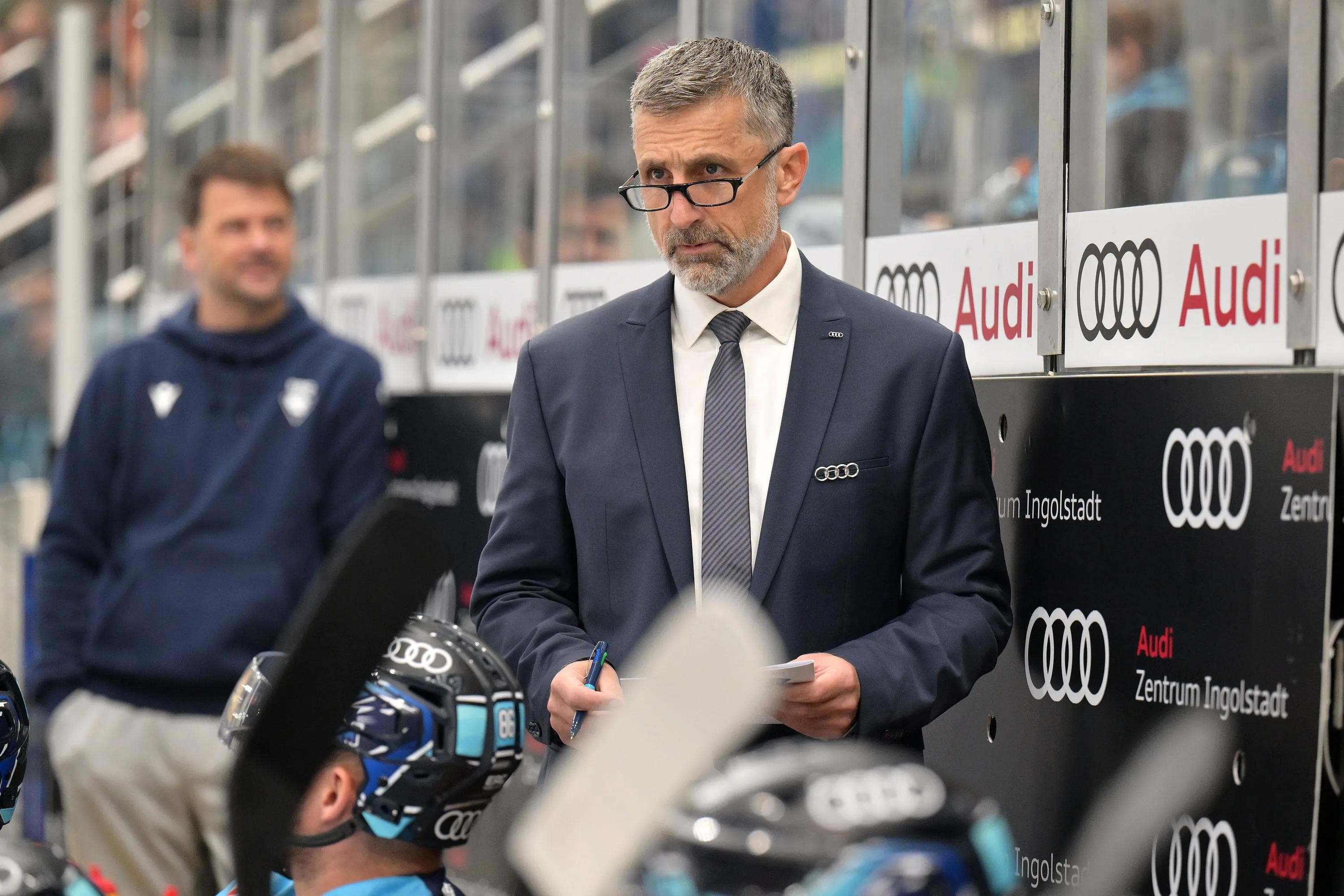 Headcoach Mark French blickt auf das schwere Auswärtsspiel in Mannheim voraus.
Foto: Johannes Traub/JT-Presse.de