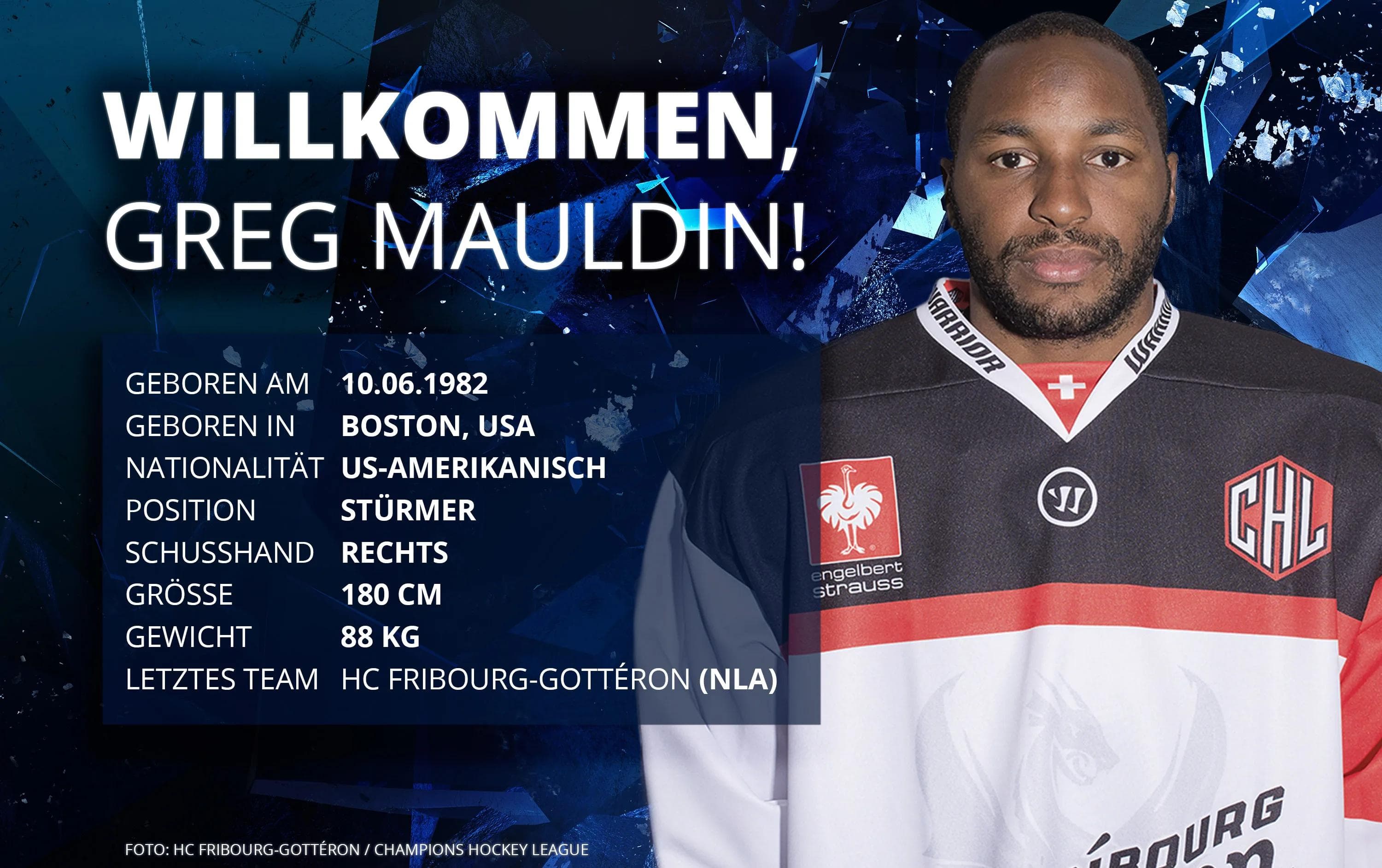Verstärkung für den Angriff: Greg Mauldin.