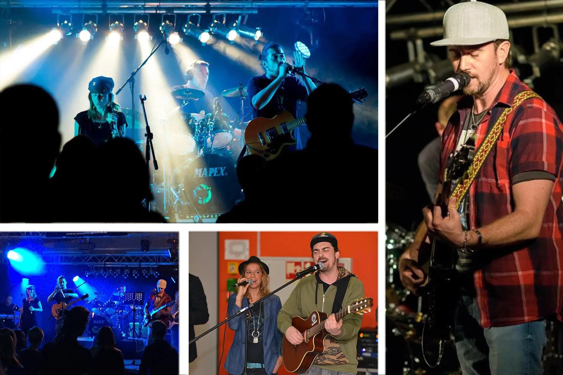 Ras Dashan sorgt beim Heimspiel am 19.02. für Livemusik. Fotos: Ras Dashan, Traub