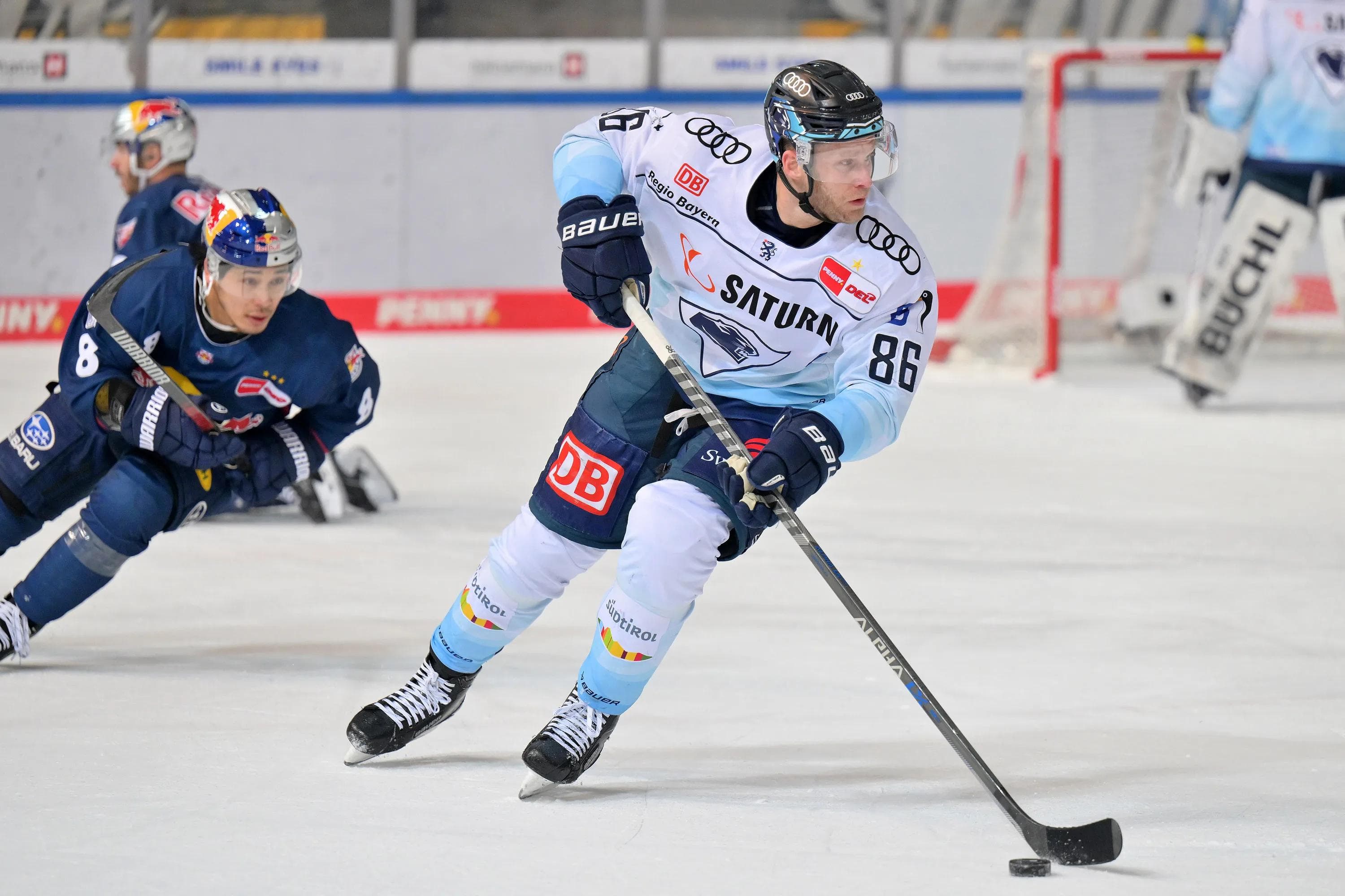Daniel Pietta läuft auch in den kommenden beiden Jahren für die Panther auf.
Foto: Johannes Traub/JT-Presse.de