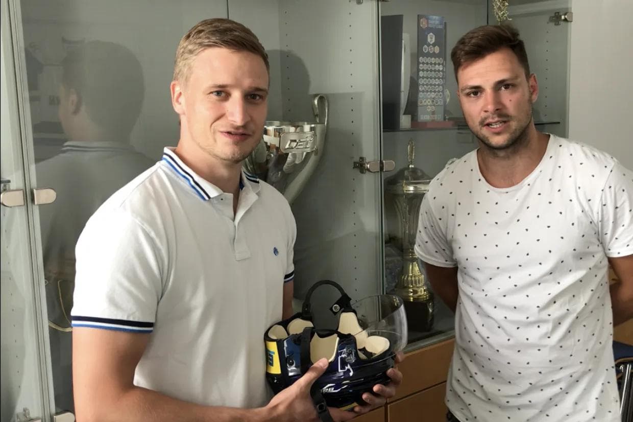 David Elsner hat den Gewinner der drei Kästen Bier von Nordbräu gezogen.