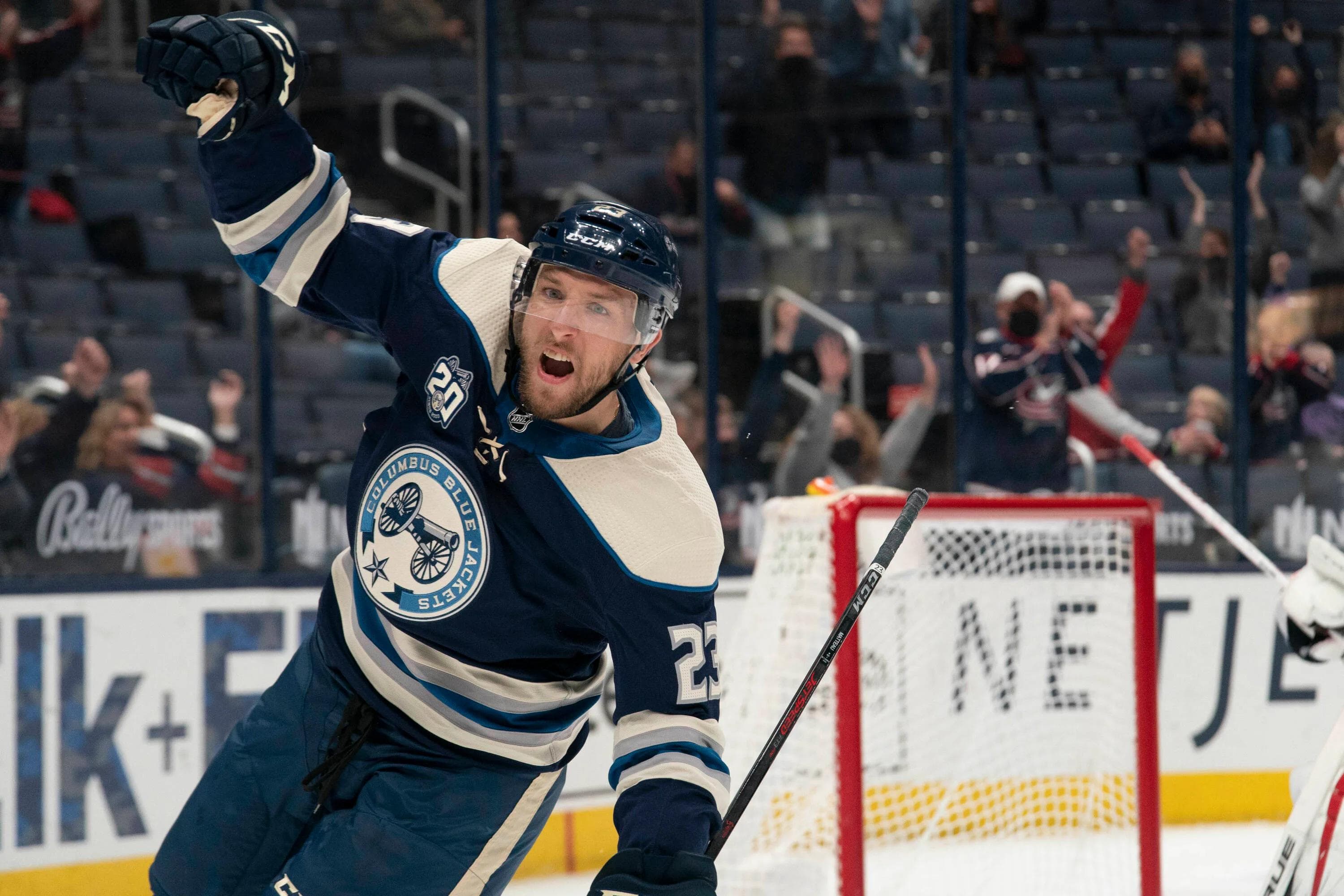 Geht künftig nicht mehr in der NHL, sondern für den ERC auf Torejagd: Stefan Matteau.
Foto: Imago Images