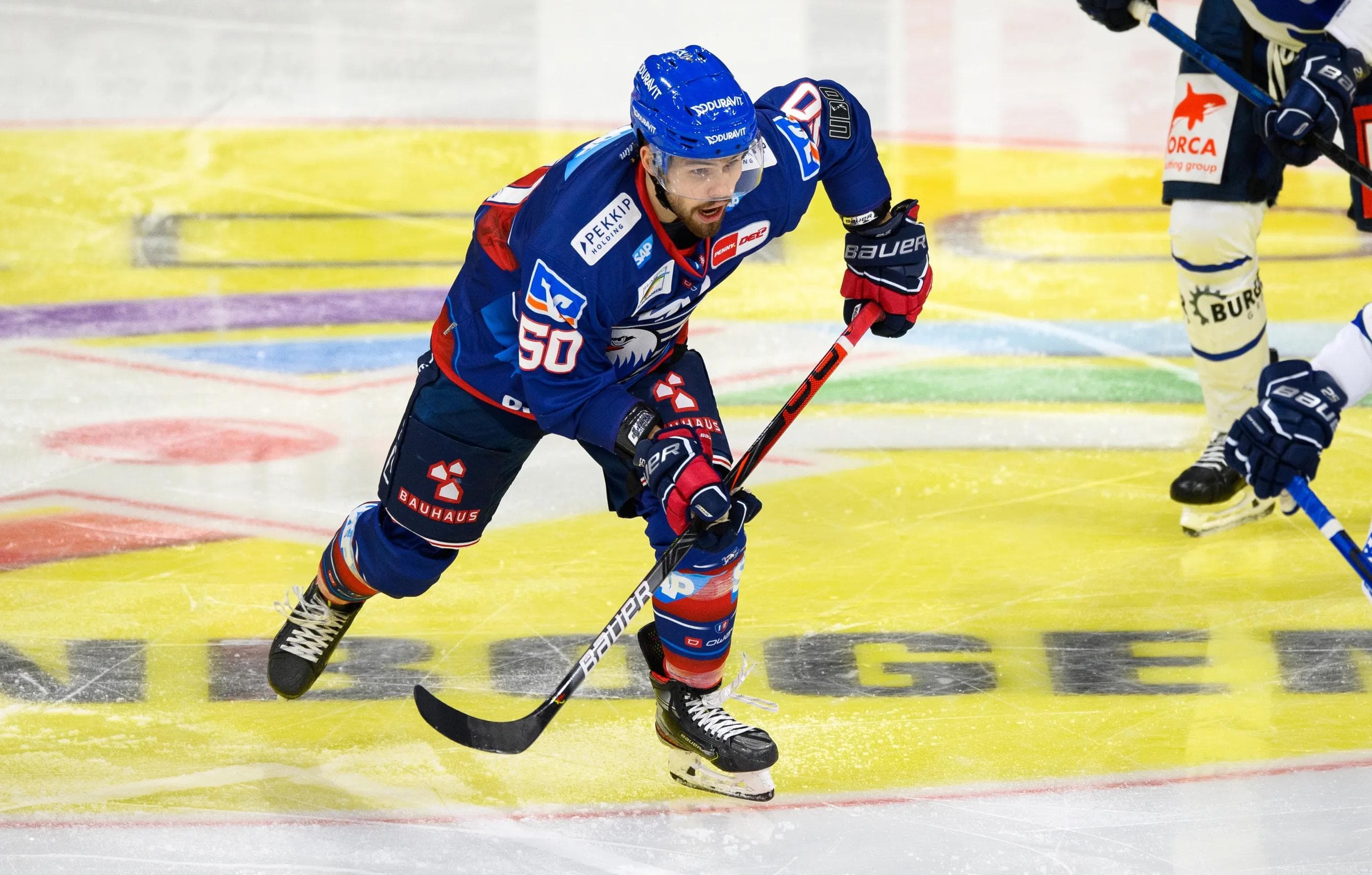 Louis Brune trägt ab Sommer nicht mehr das Adler- sondern das Panther-Trikot.
Foto: City-Press