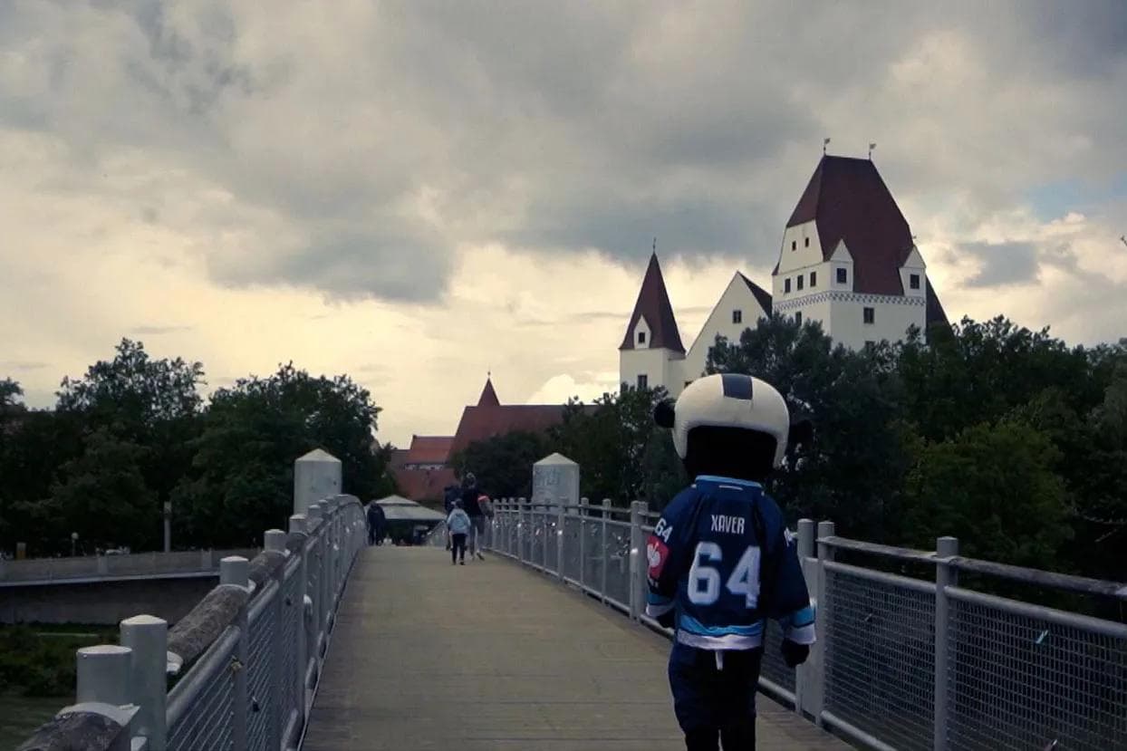 Xaver hat sich auf eine Tour durch Ingolstadt begeben.