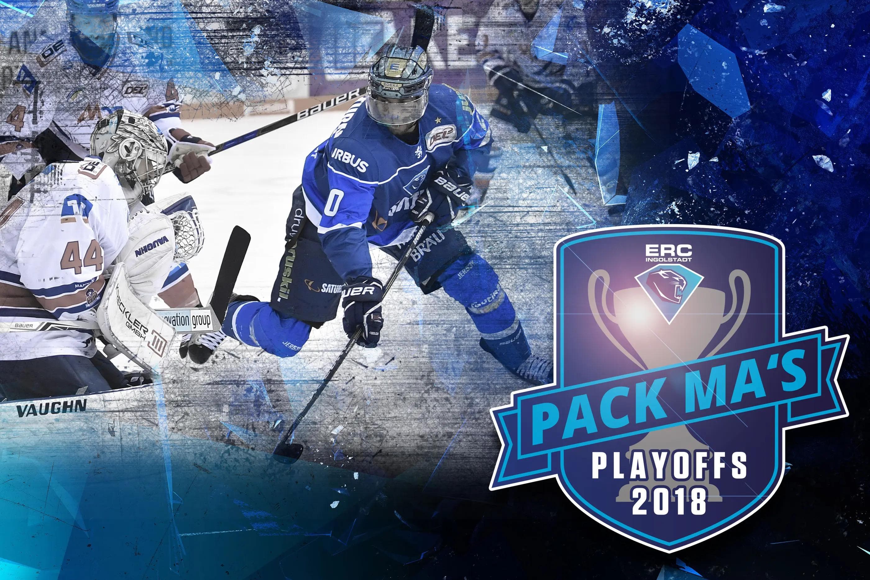 Am Freitag um 19:30 startet in Mannheim Spiel 2 im Playoff-Viertelfinale...

Foto: Traub / st-foto.de