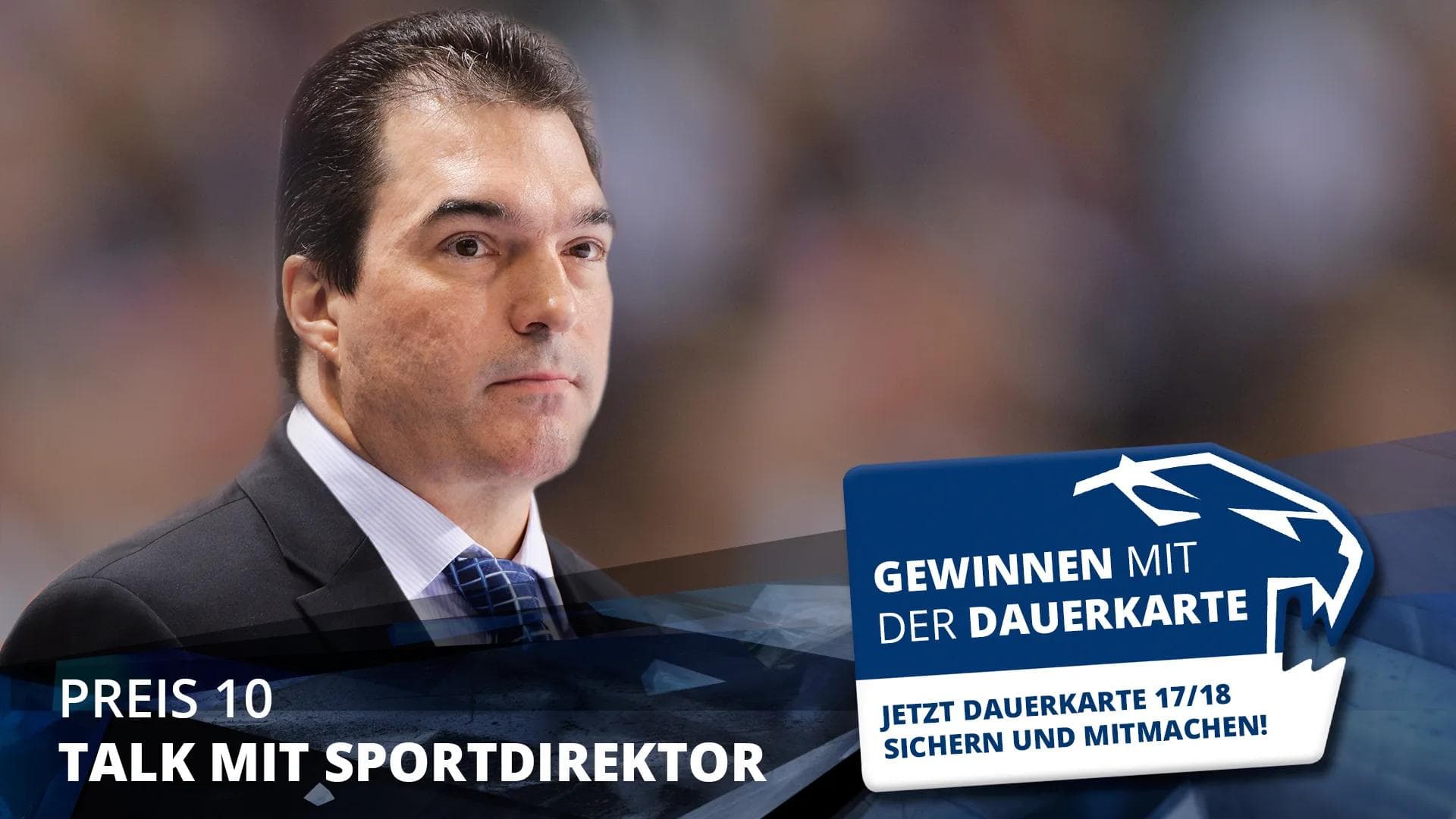 Vier Dauerkartenbesitzer erhalten eine exklusive Gesprächsrunde mit Sportdirektor Larry Mitchell.