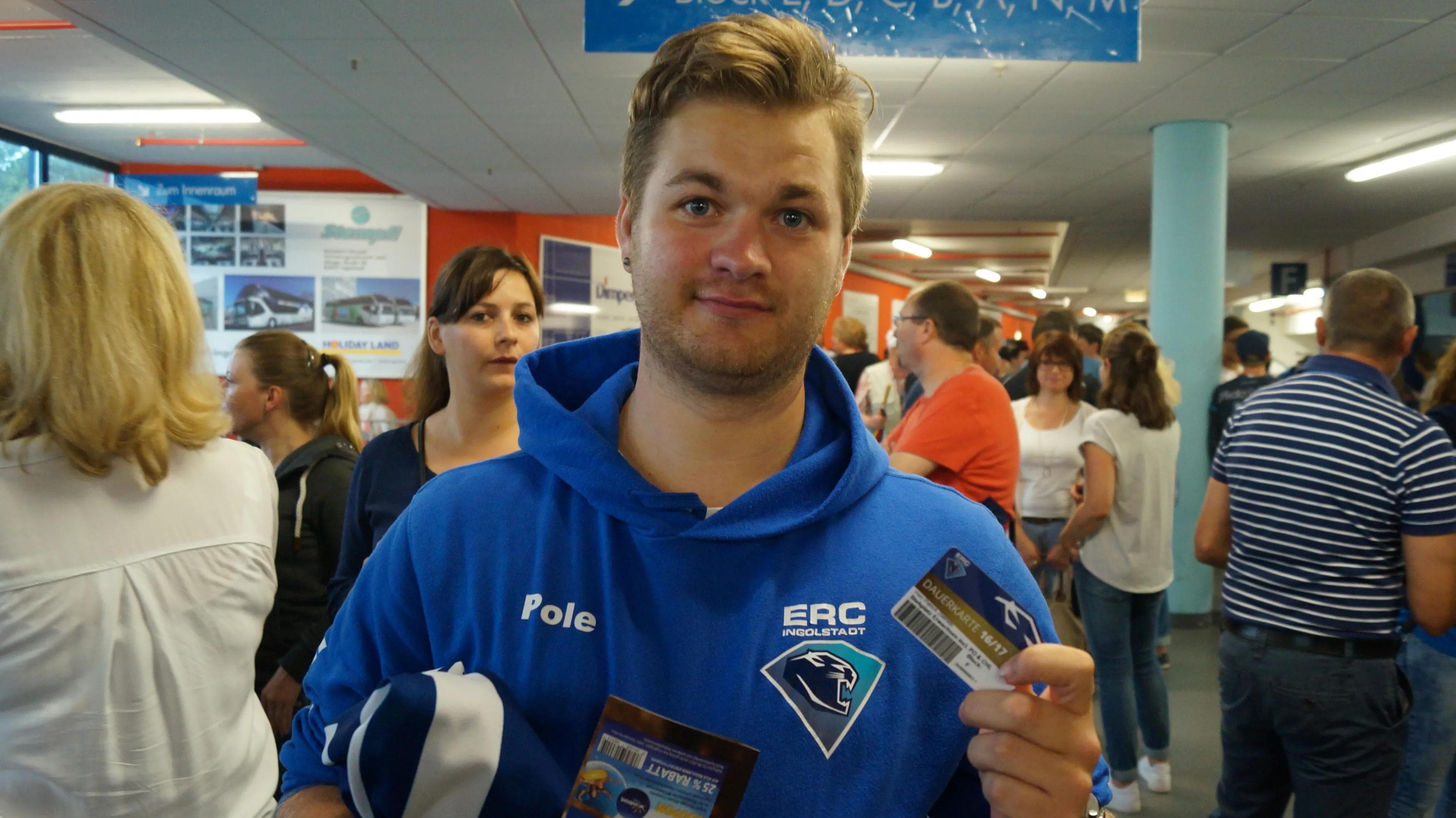 "Eishockey begeistert mich", sagt Patrick Zielinski (siehe Fließtext).