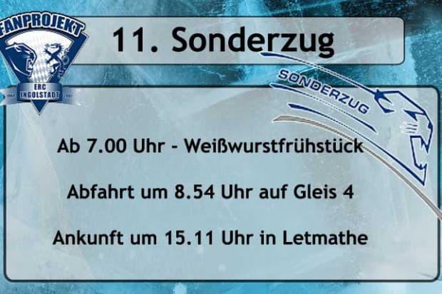 Der 11. Sonderzug rollt nach Iserlohn