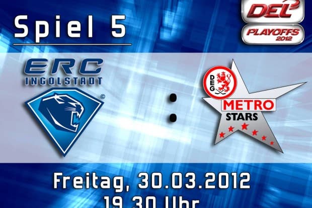 Spiel 5: Freitag, 30.März 2012 um 19.30 Uhr in der Saturn Arena