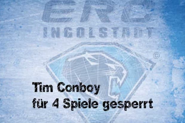 Tim Conboy für vier Spiele gesperrt