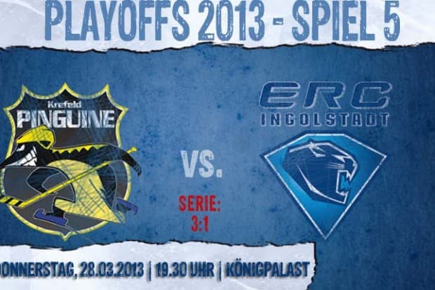 Spiel 5 in Krefeld | ERCI braucht drei Siege | Panther geben sich kämpferisch!