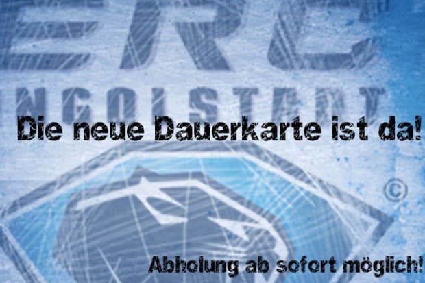 Abholung der Dauerkarten in der Geschäftsstelle ab heute möglich!