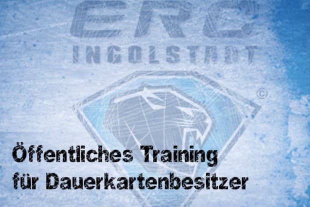 Öffentliches Training für die Dauerkartenbesitzer